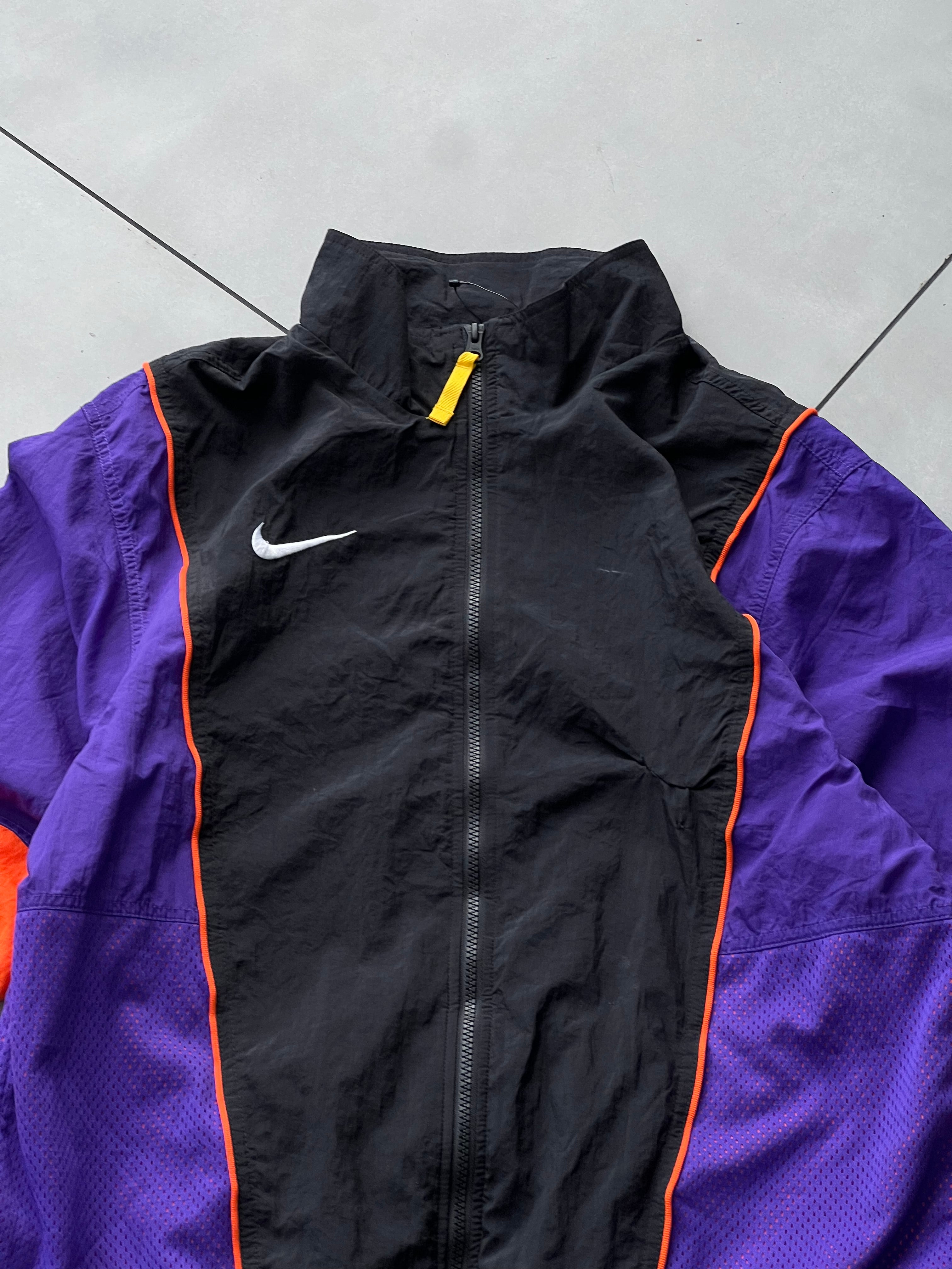 80’s NYLON MUTLICOLOR VTG JACKET- L