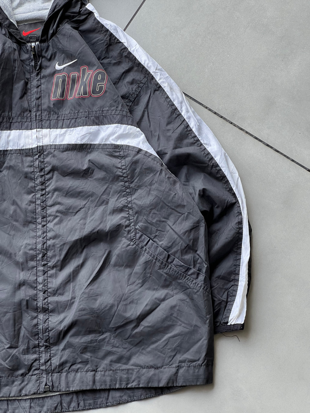 NIKE 90s HOODIDED VTG JACKET-M