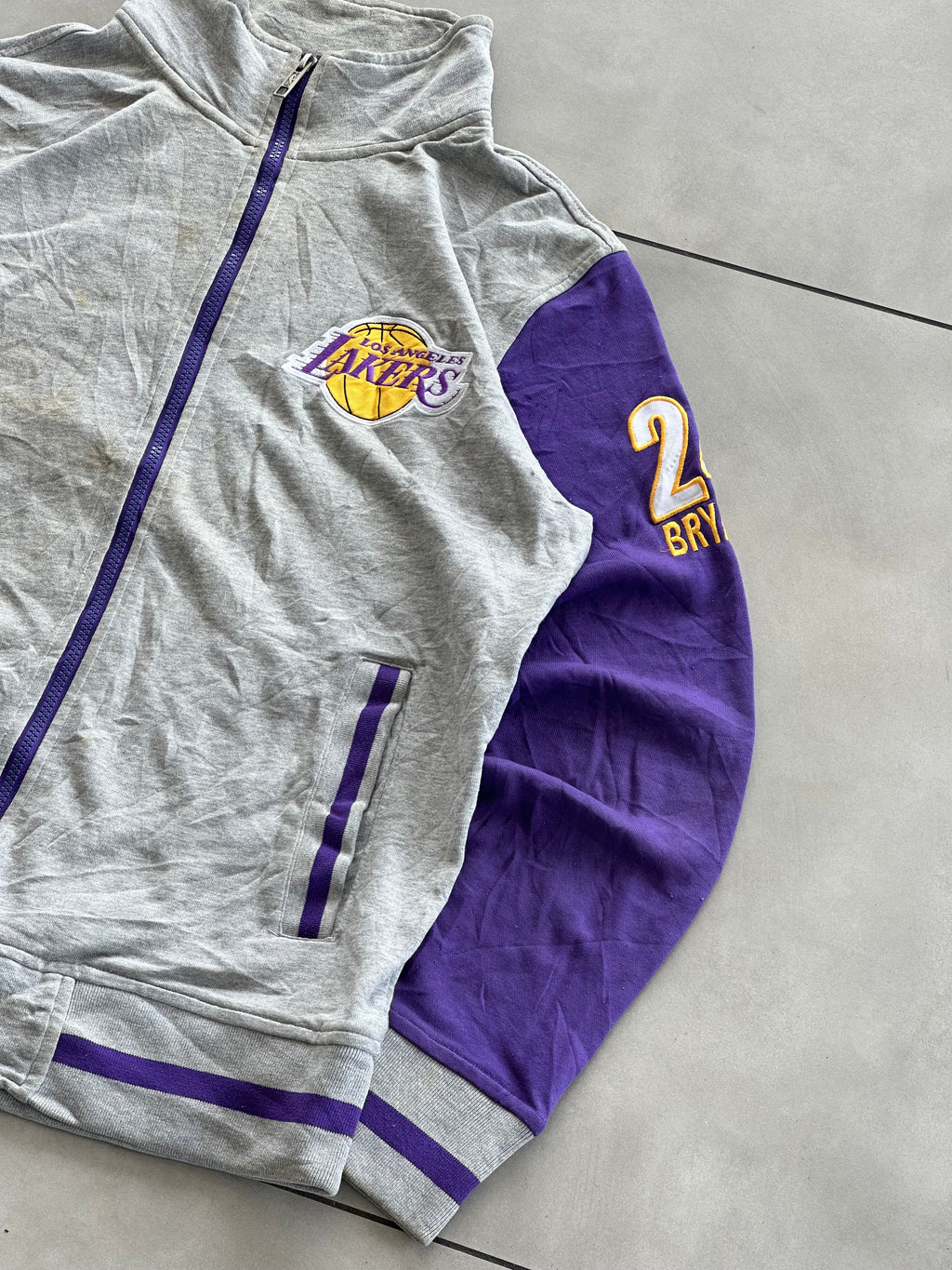 LOSE ANGELS LAKERS FULL-ZIP JACKET- L