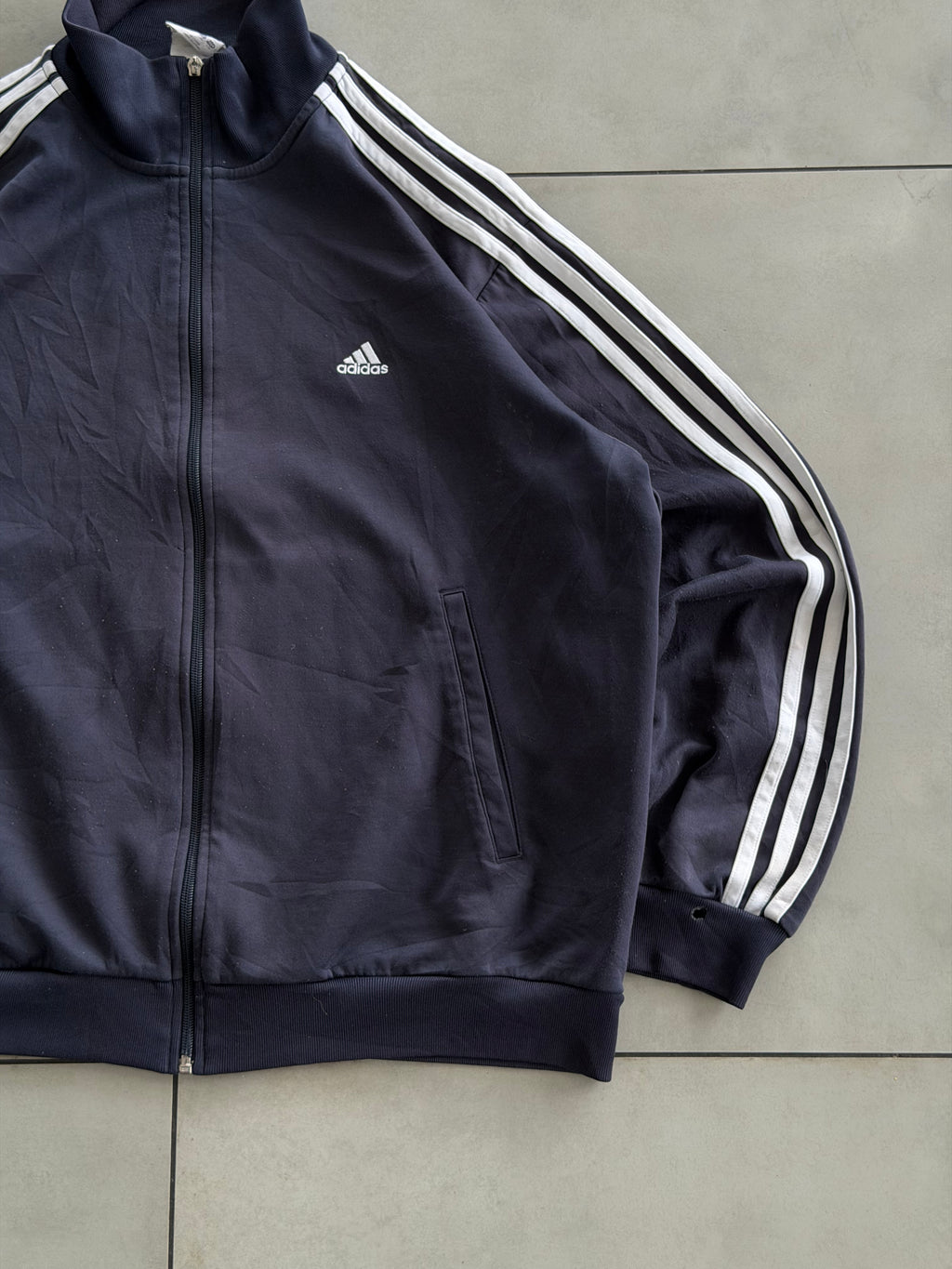 ADIDAS STRIPE VTG JACKET- XL