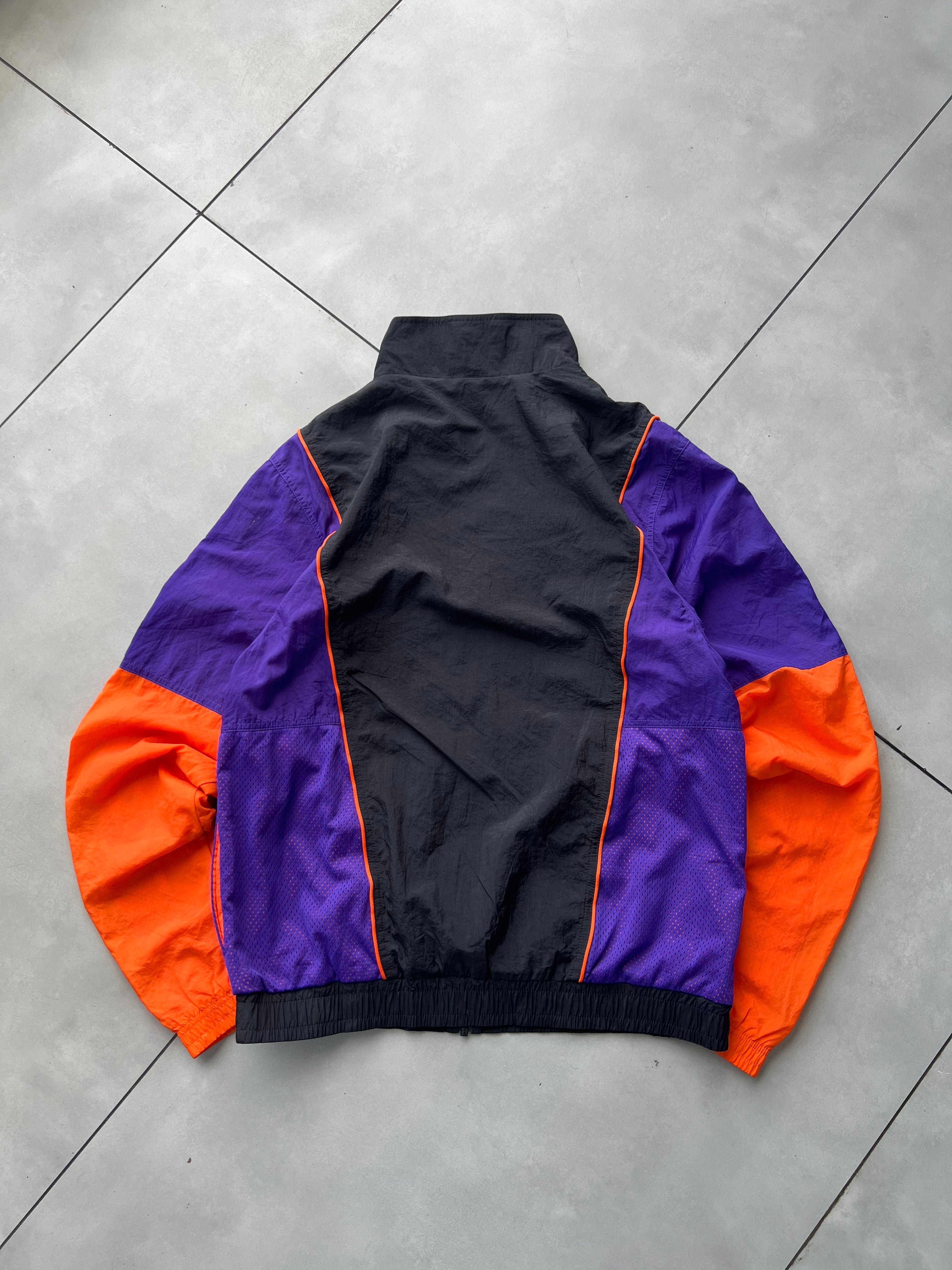 80’s NYLON MUTLICOLOR VTG JACKET- L