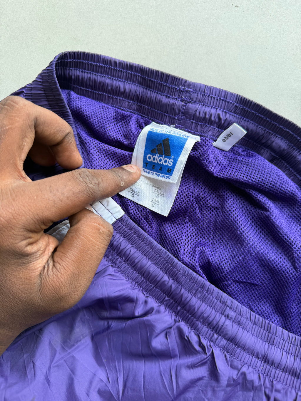 ADIDAS X VINTAGE Y2K TRACK PANT- 34