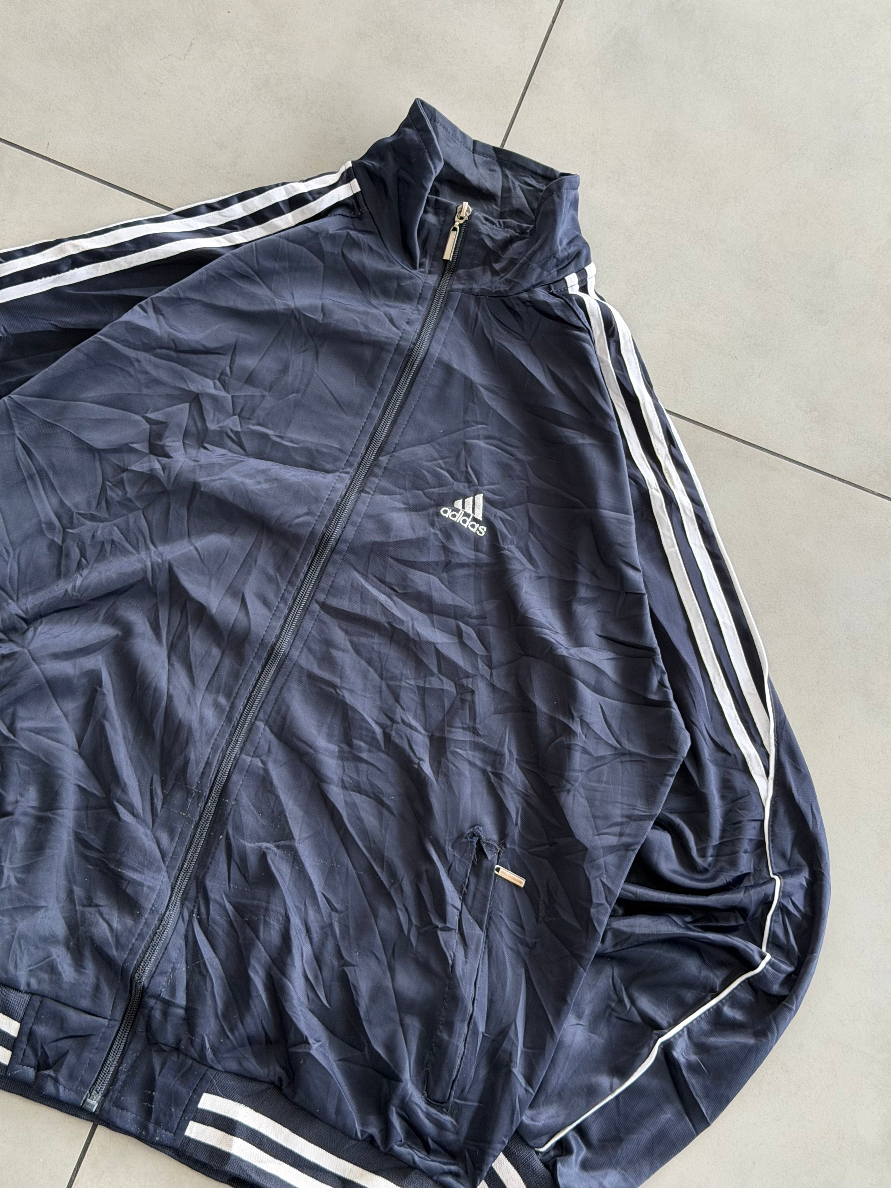 ADIDAS STRIPE VTG JACKET-L