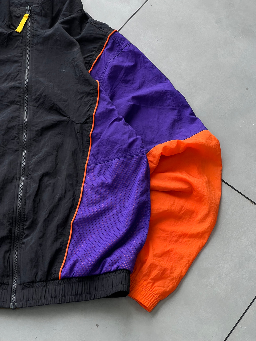 80’s NYLON MUTLICOLOR VTG JACKET- L