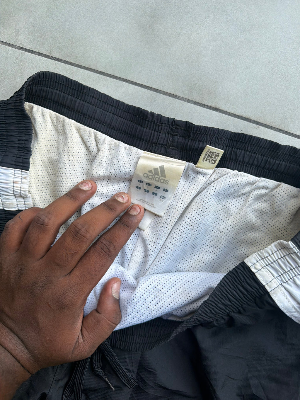 FCOOLYEET ADIDAS VTG BAGGY TRACK PANT- 34