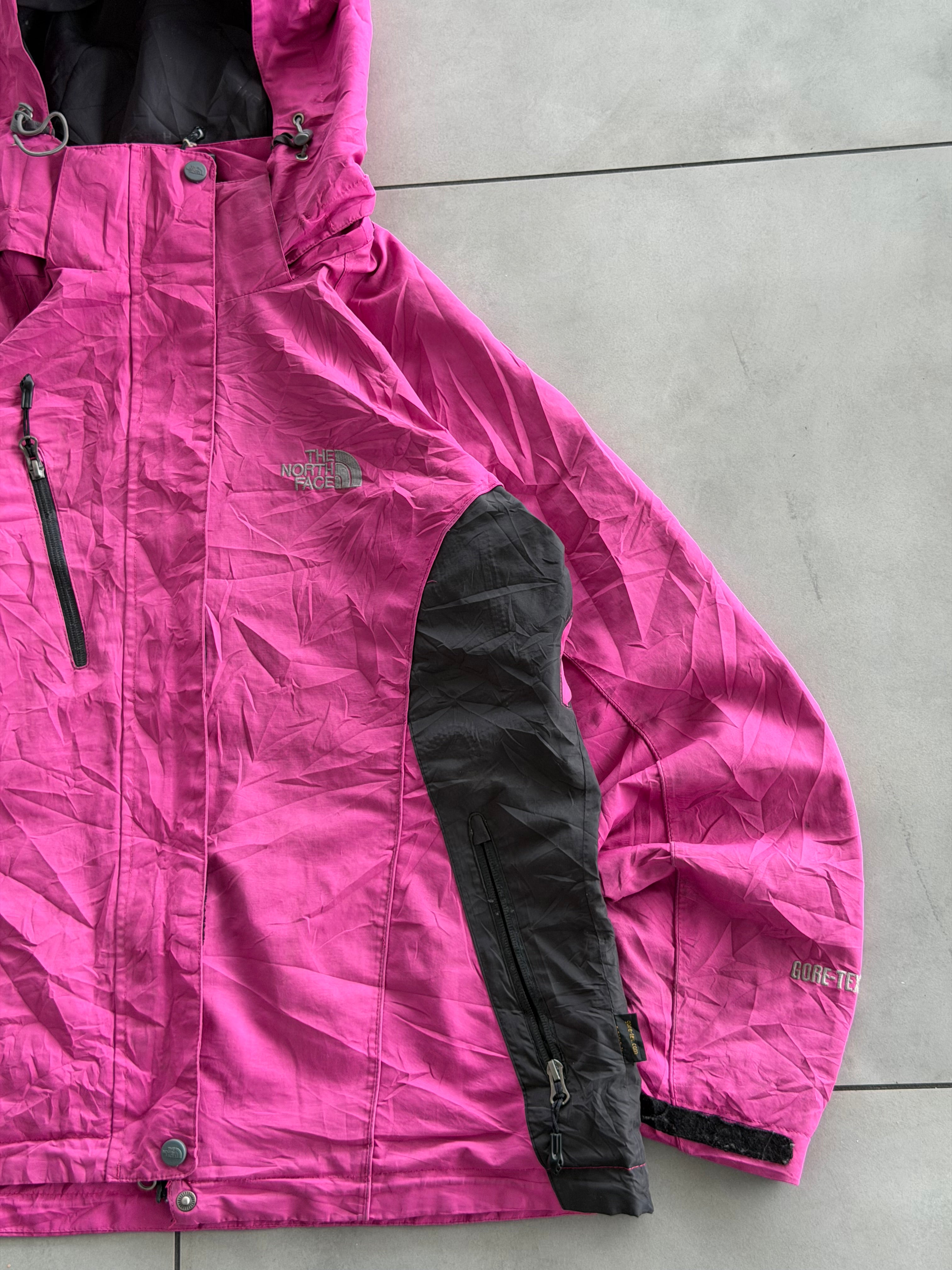 NORTH FACE HOODIE VTG JACKET- L