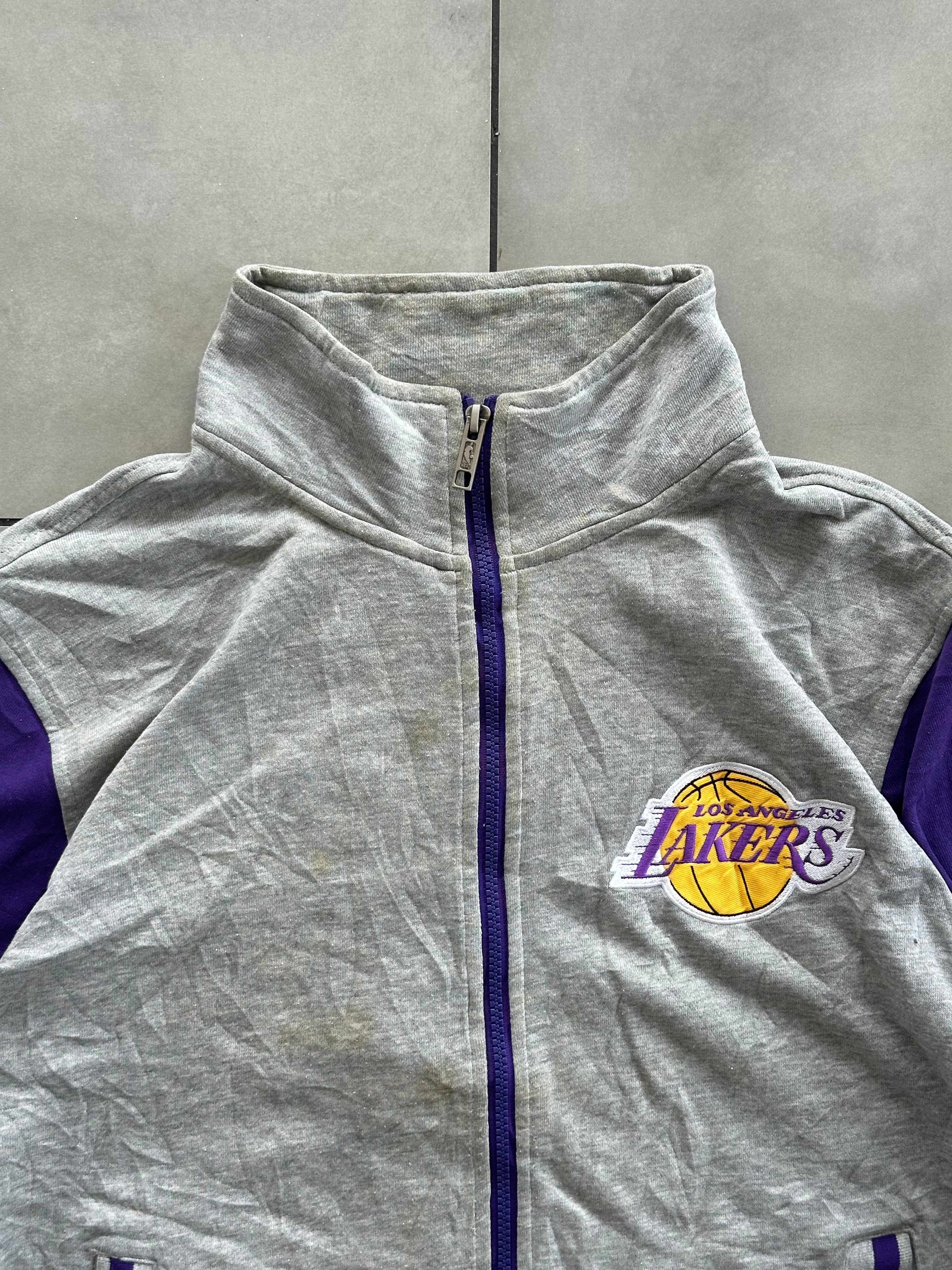 LOSE ANGELS LAKERS FULL-ZIP JACKET- L
