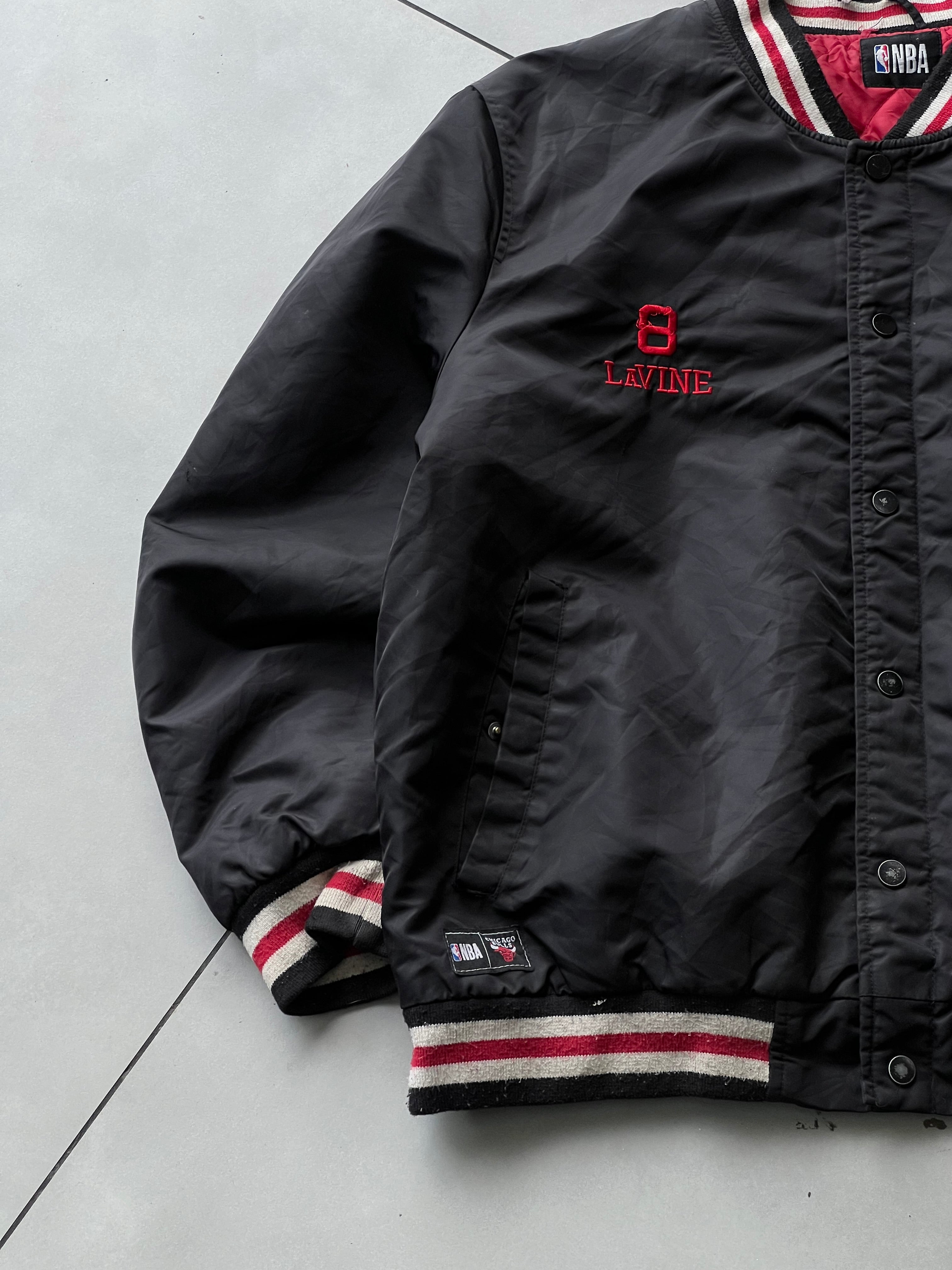 NBA 1990s CHICAGO BULLS BOMBER JACKET- L