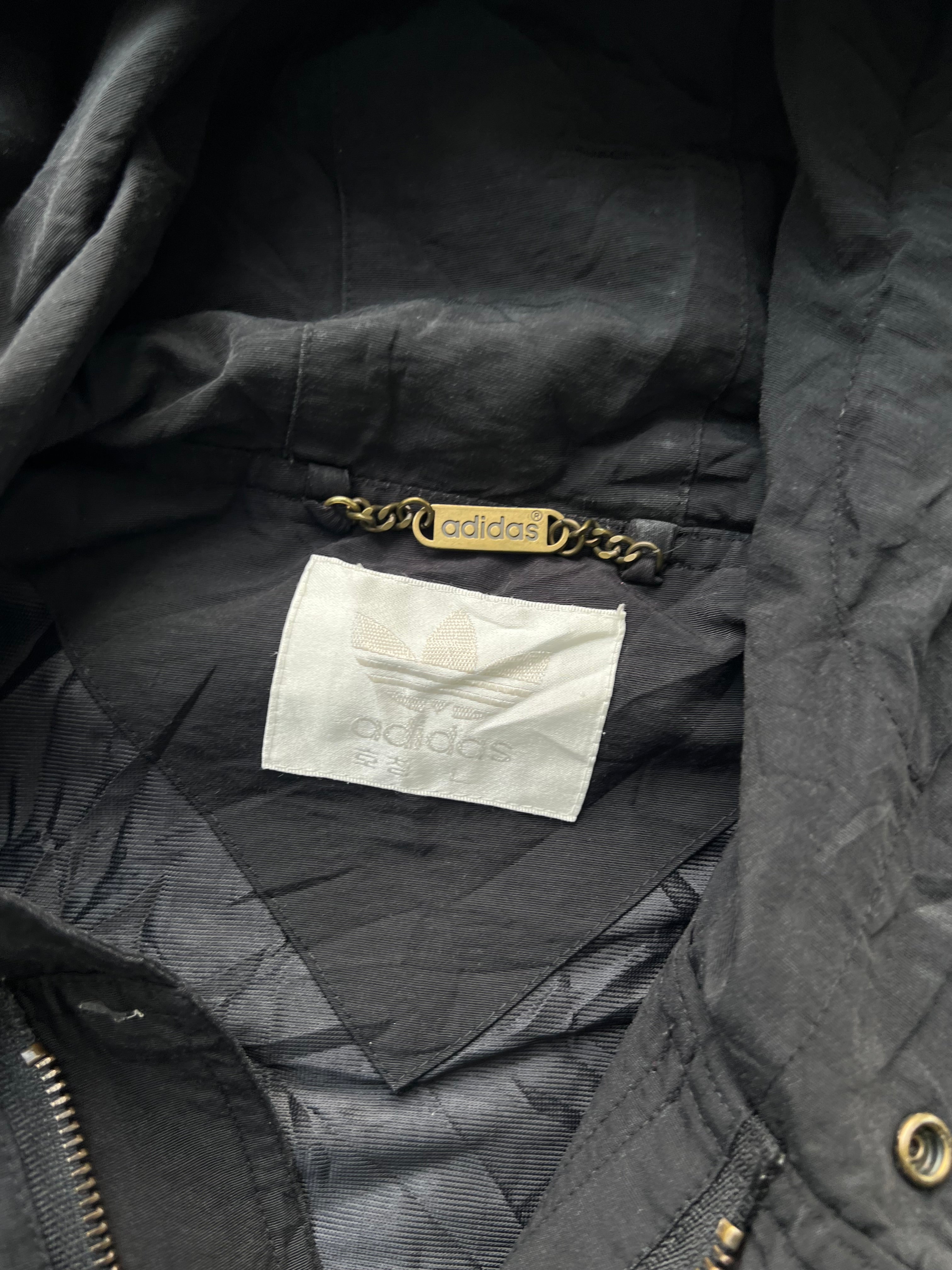 ADIDAS VTG HOODIED JACKET- M/L