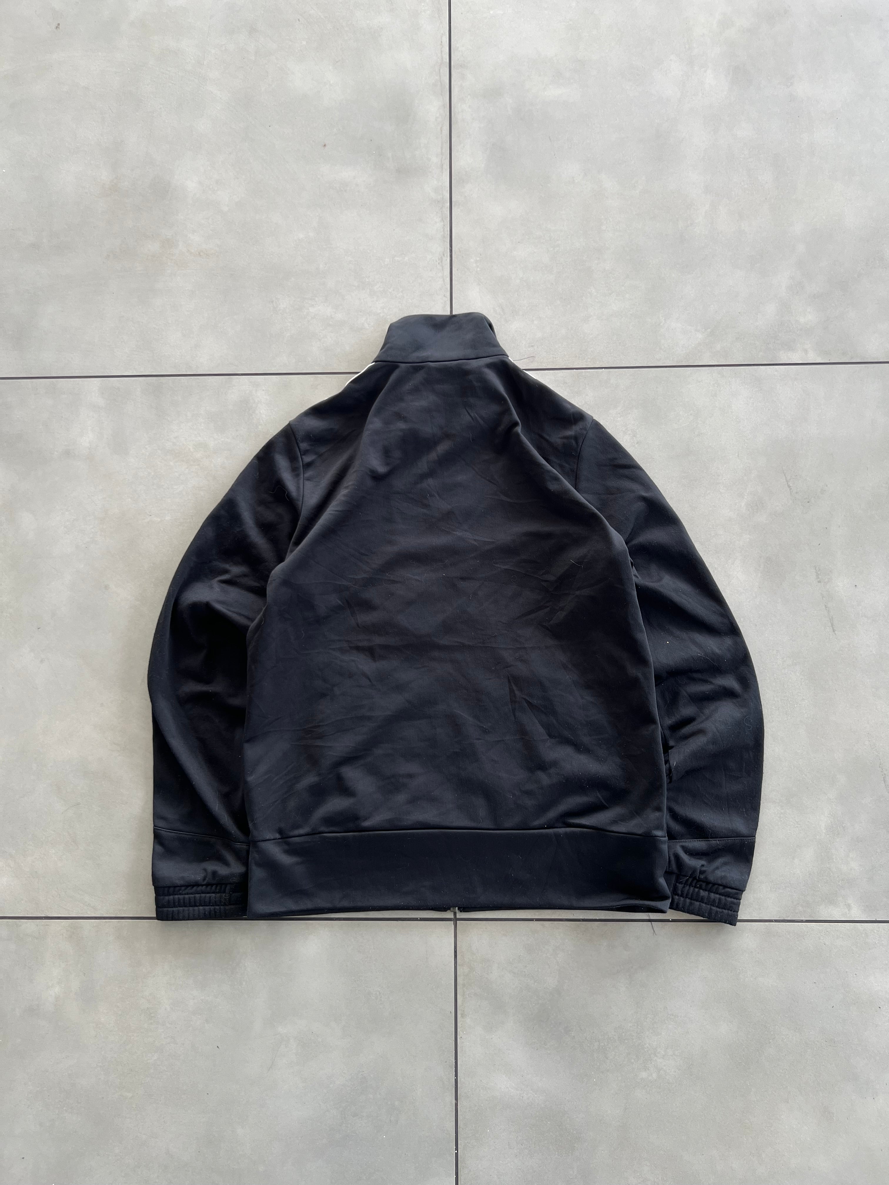 ADIDAS BLACK STRIPE VTG JACKET- Xs