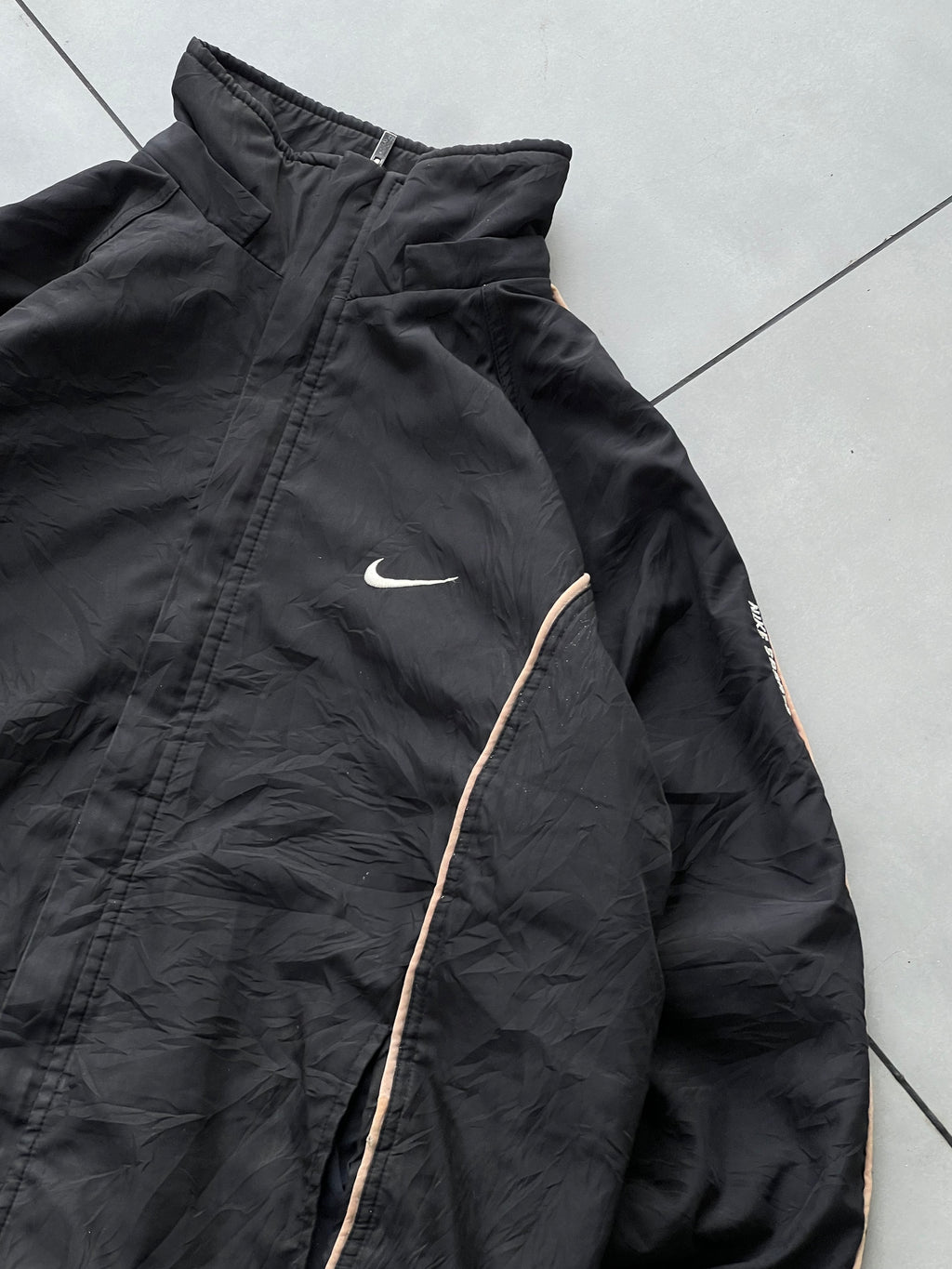 NIKE 1990s SPORTS BOMBER JACKET- XL