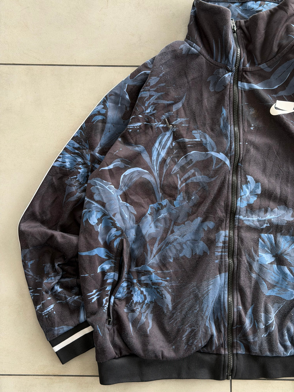 NIKE PRINT VTG JACKET- XXL