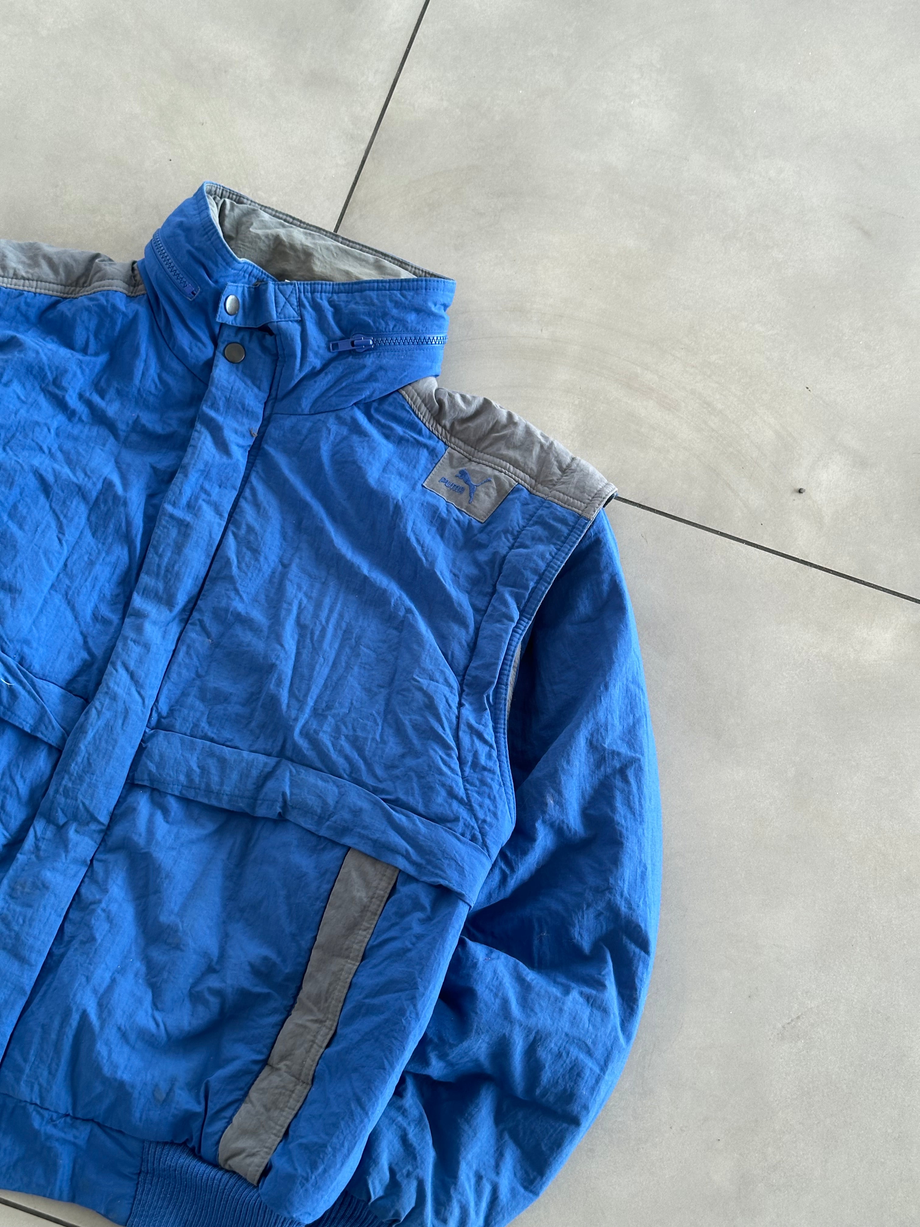 PUMA VTG BLUE JACKET- M-L