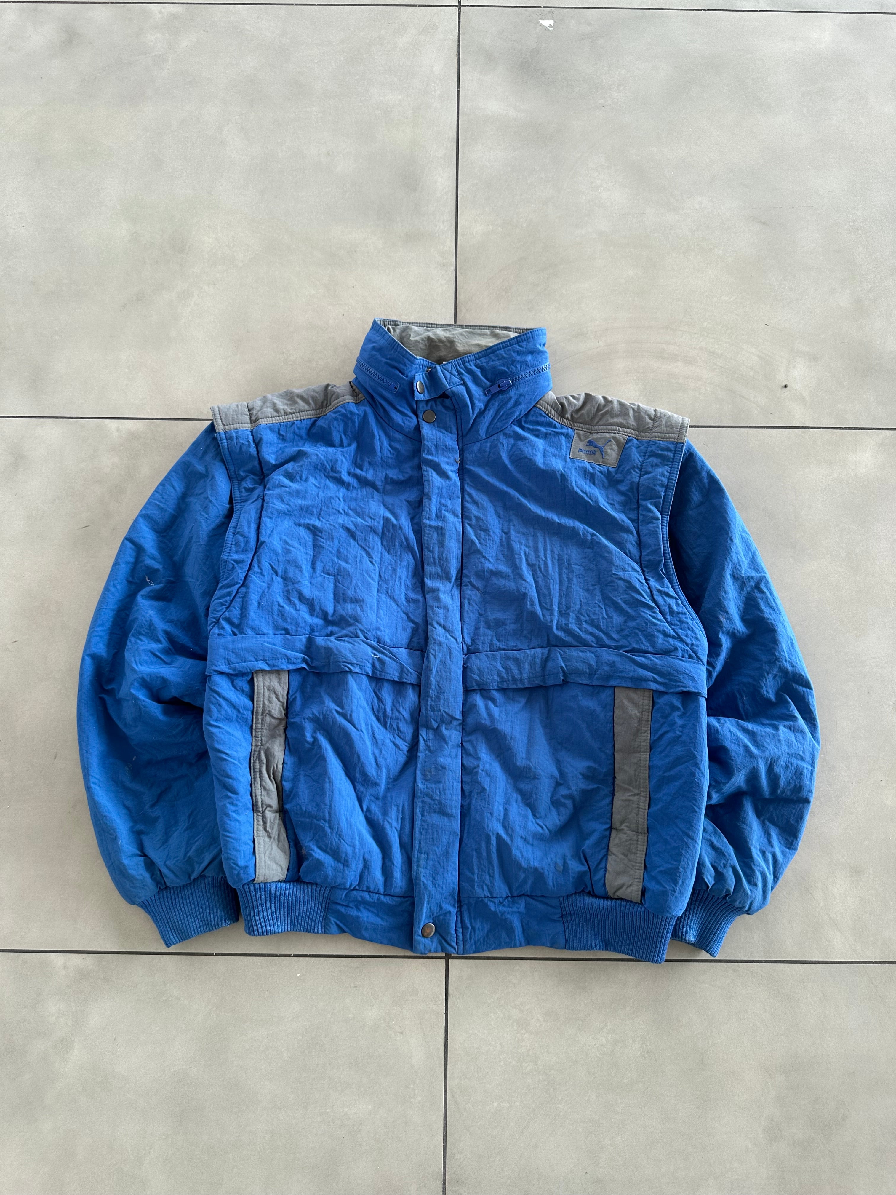 PUMA VTG BLUE JACKET- M-L