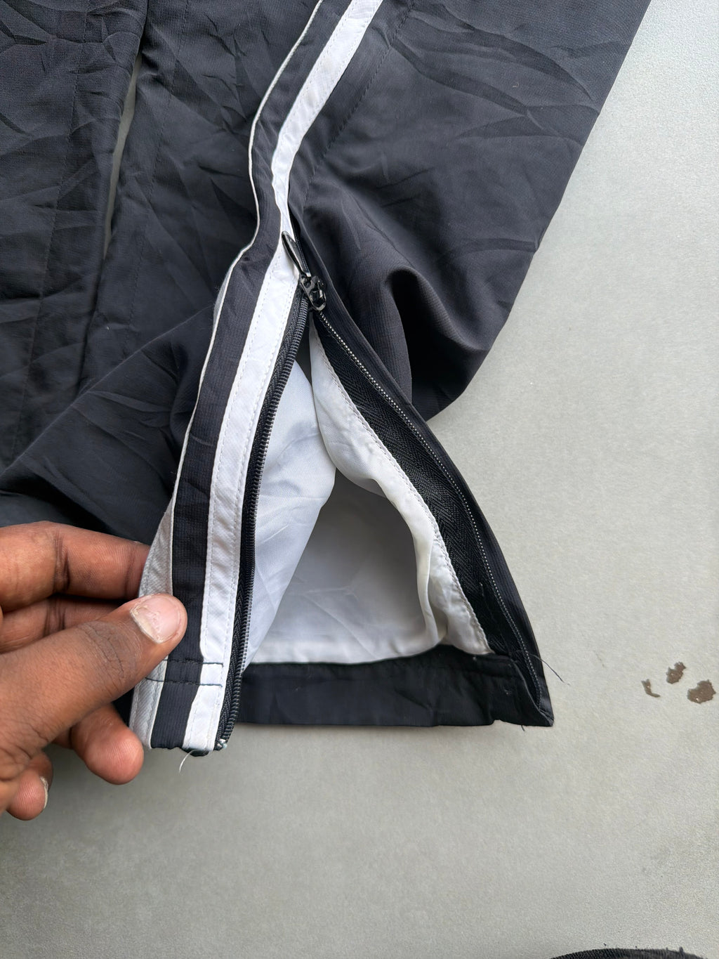 FCOOLYEET ADIDAS VTG BAGGY TRACK PANT- 34