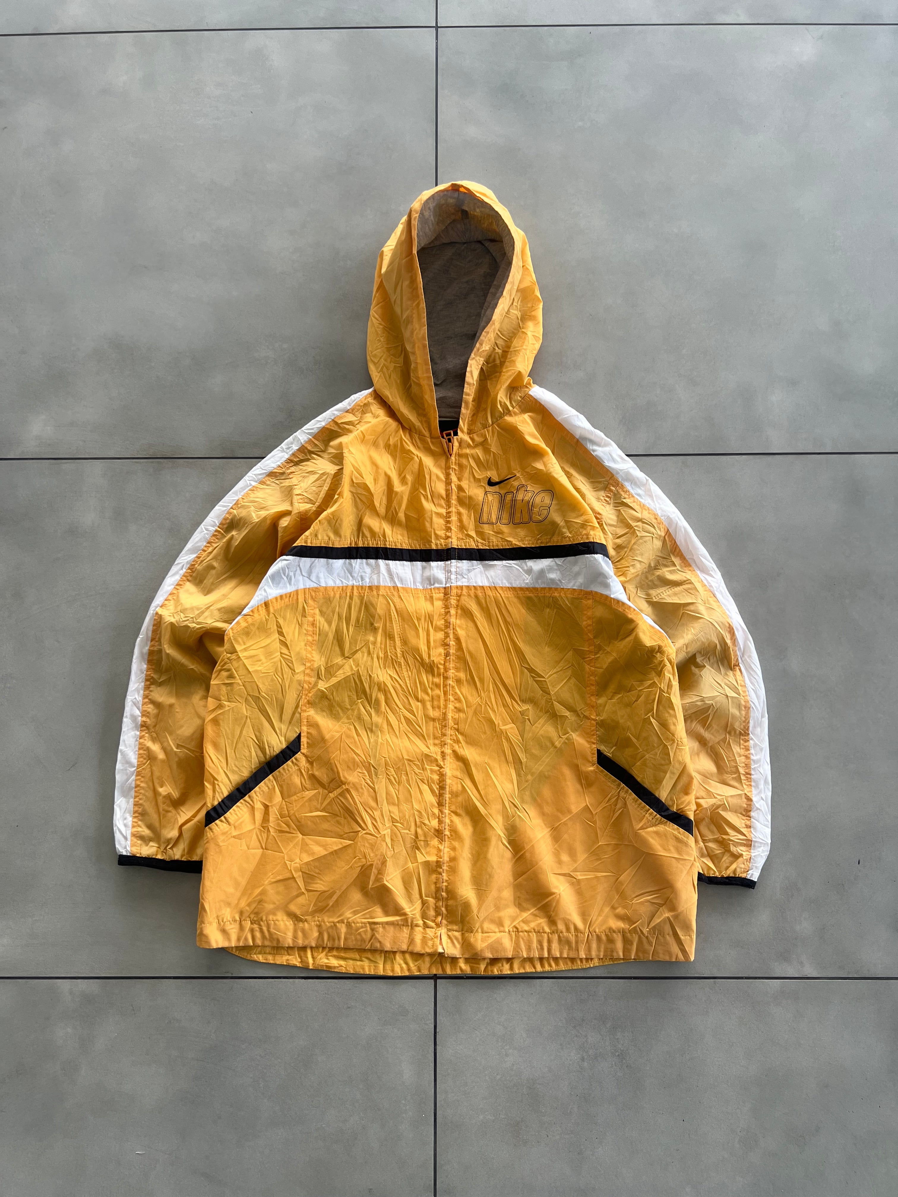 NIKE VTG 90’s YELLOW JACKET-L
