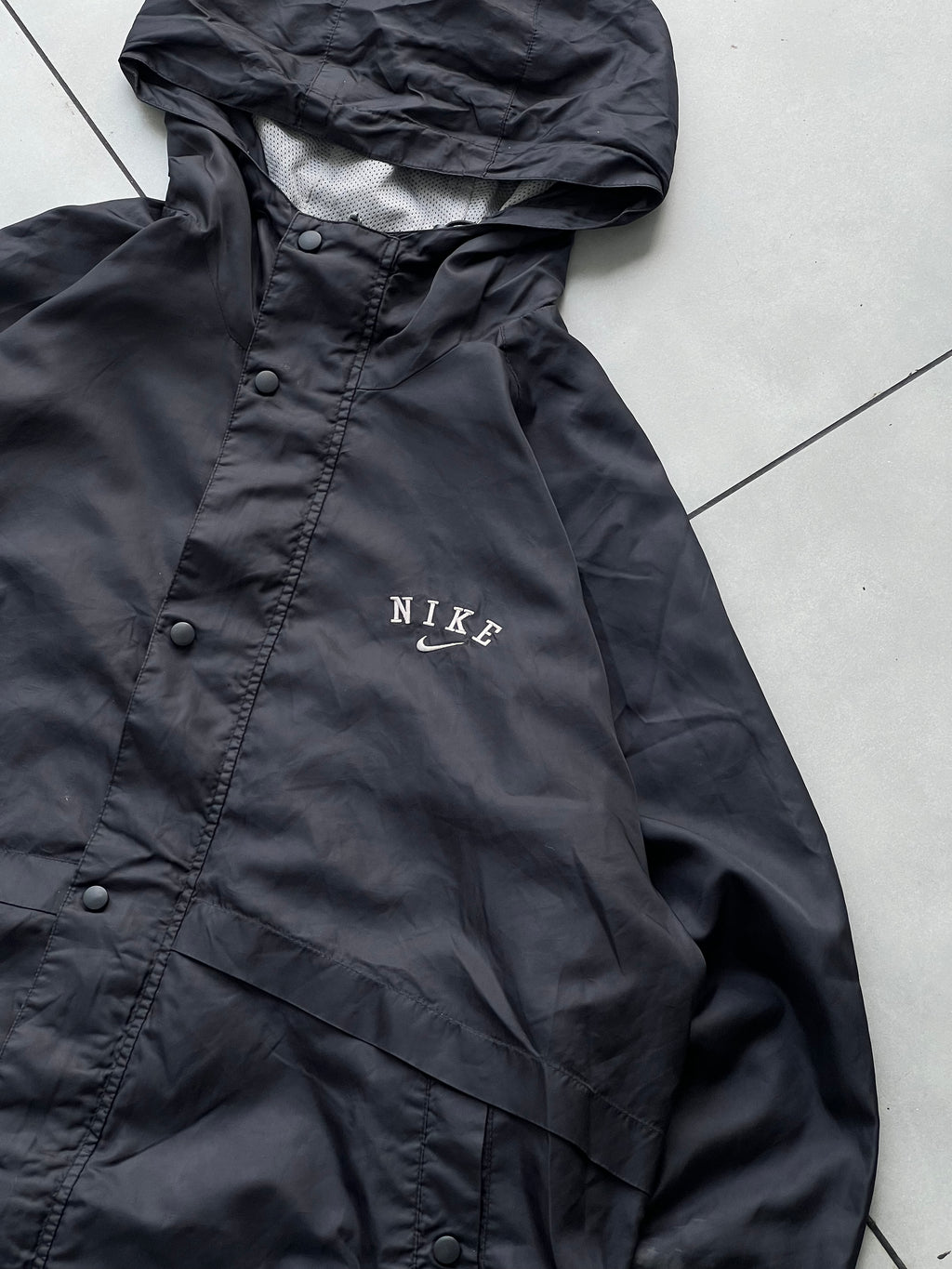 2001-21 NIKE SWOOSH HOODIES VTG JACKET- XL