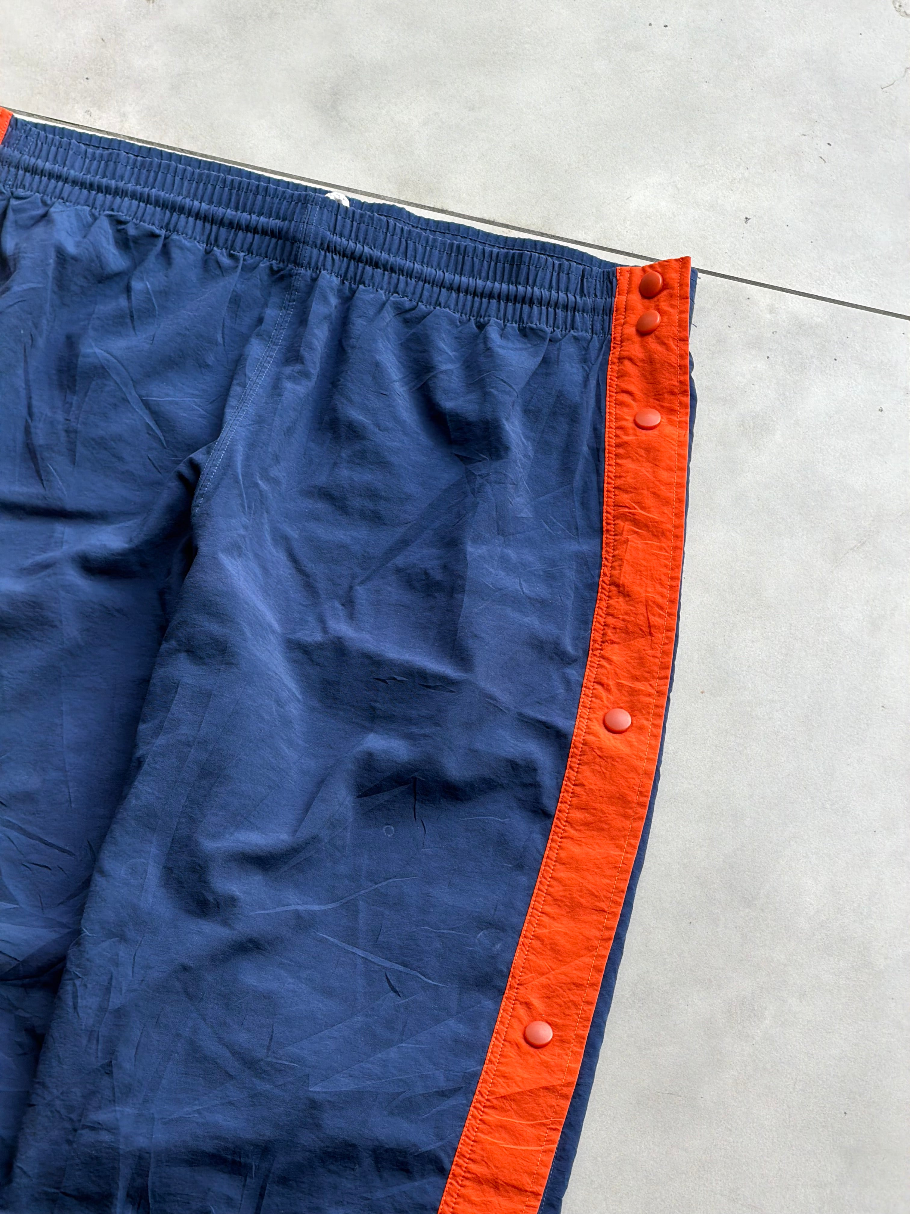 NIKE VTG 90’s NYLON SNAP BUTTON TRACK PANT- 36