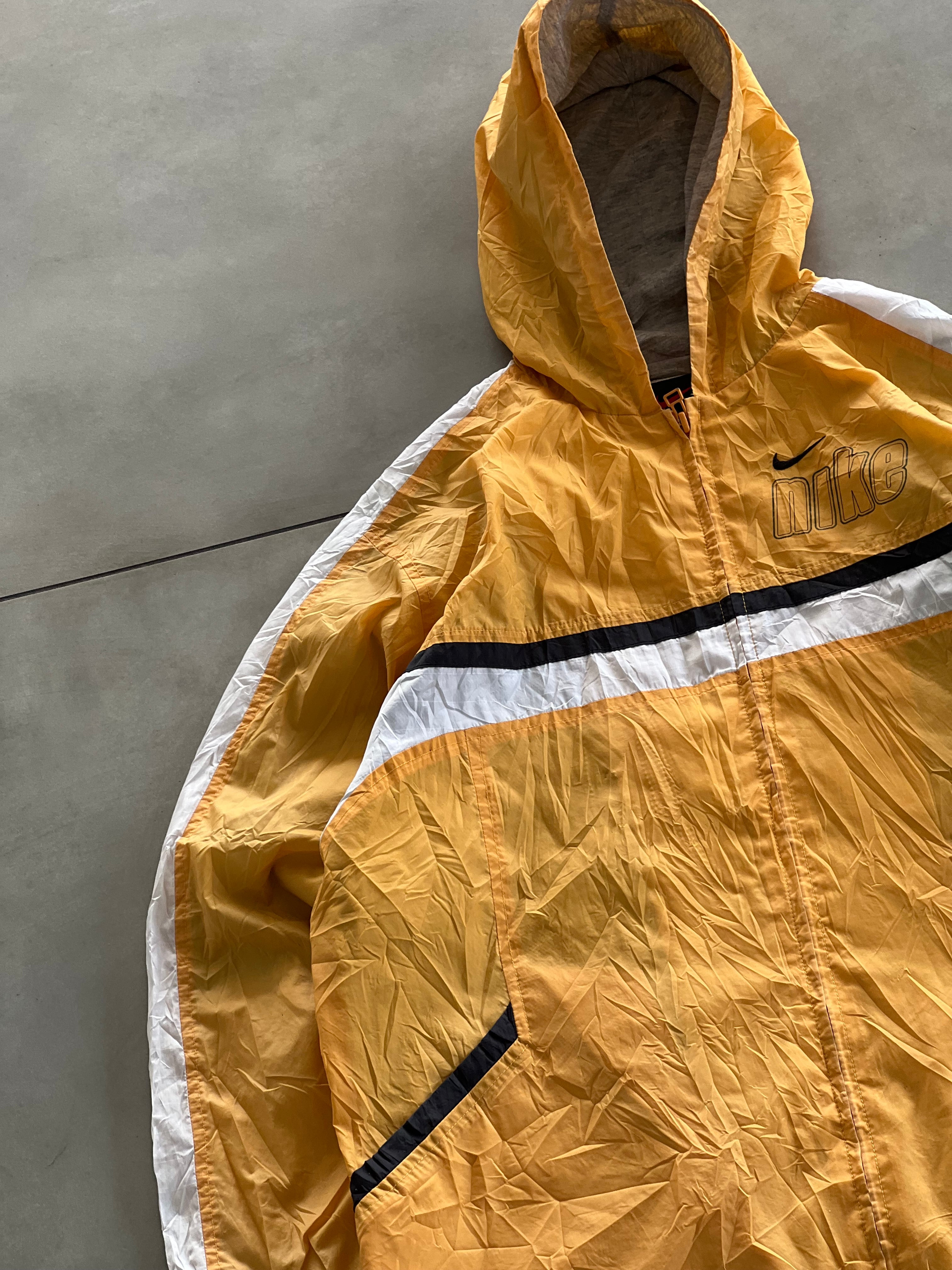 NIKE VTG 90’s YELLOW JACKET-L