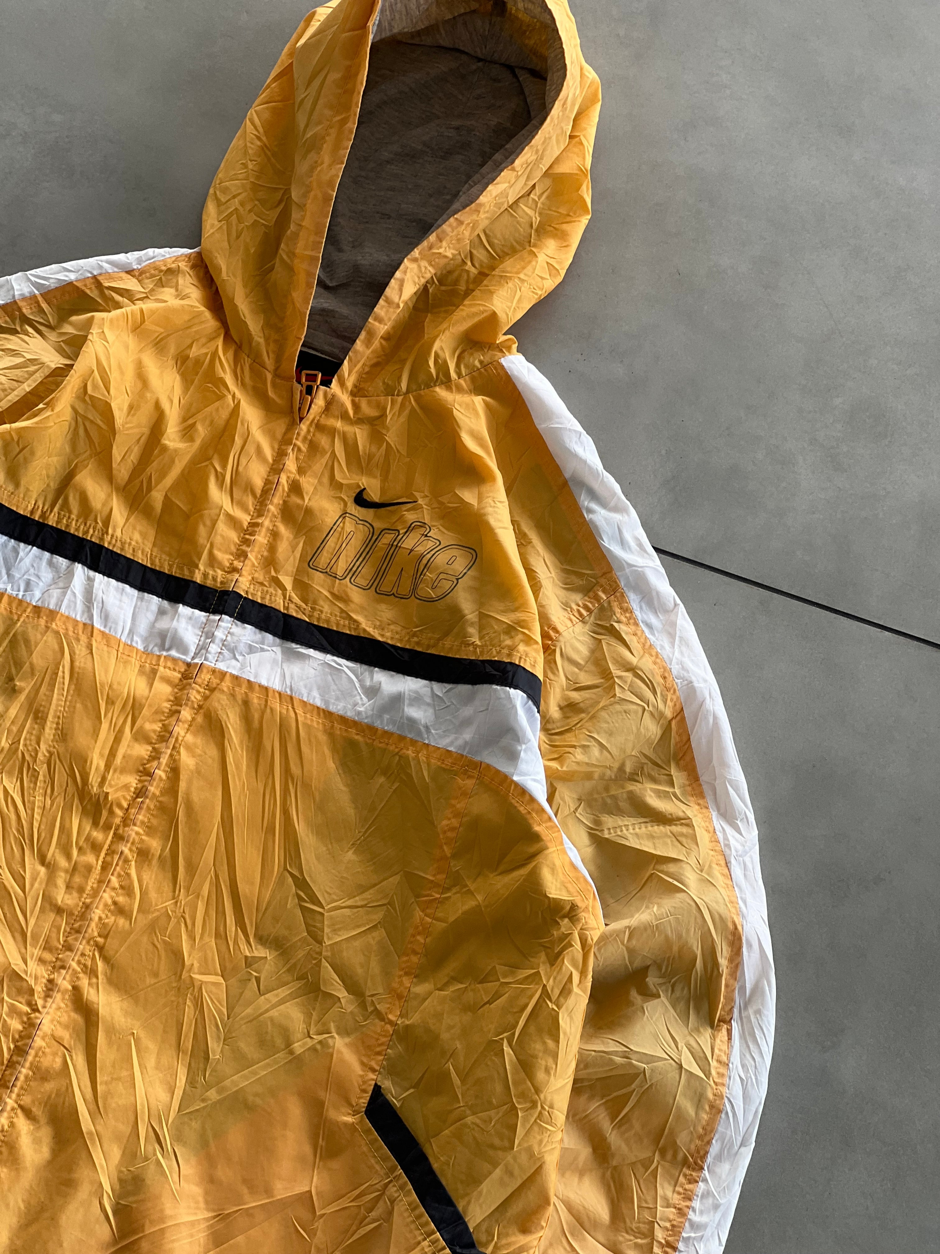 NIKE VTG 90’s YELLOW JACKET-L