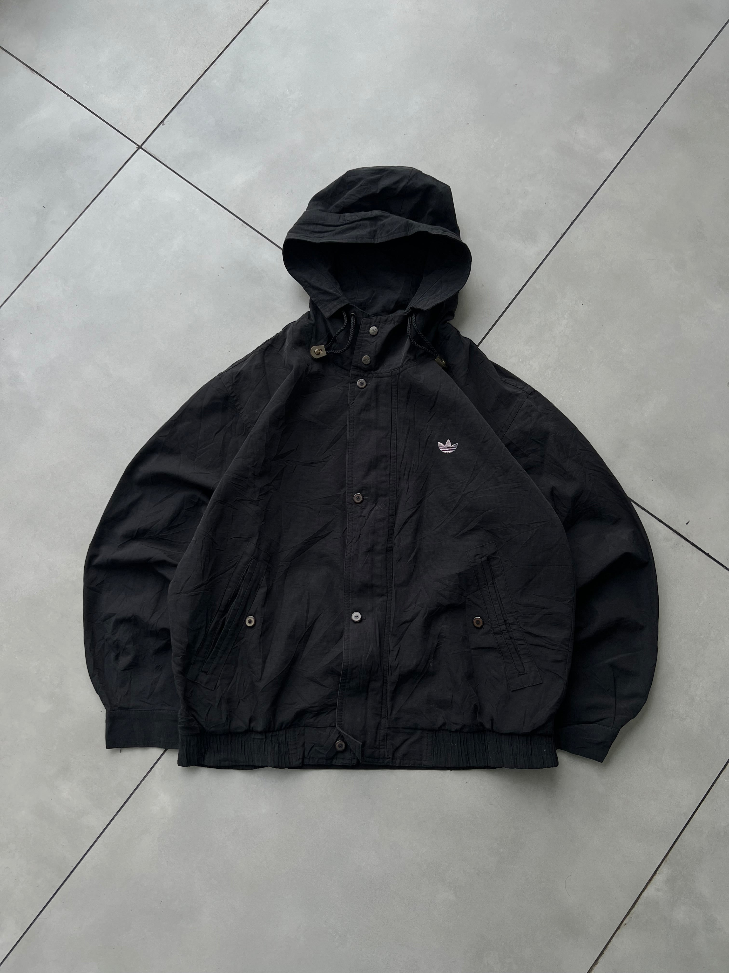ADIDAS VTG HOODIED JACKET- M/L