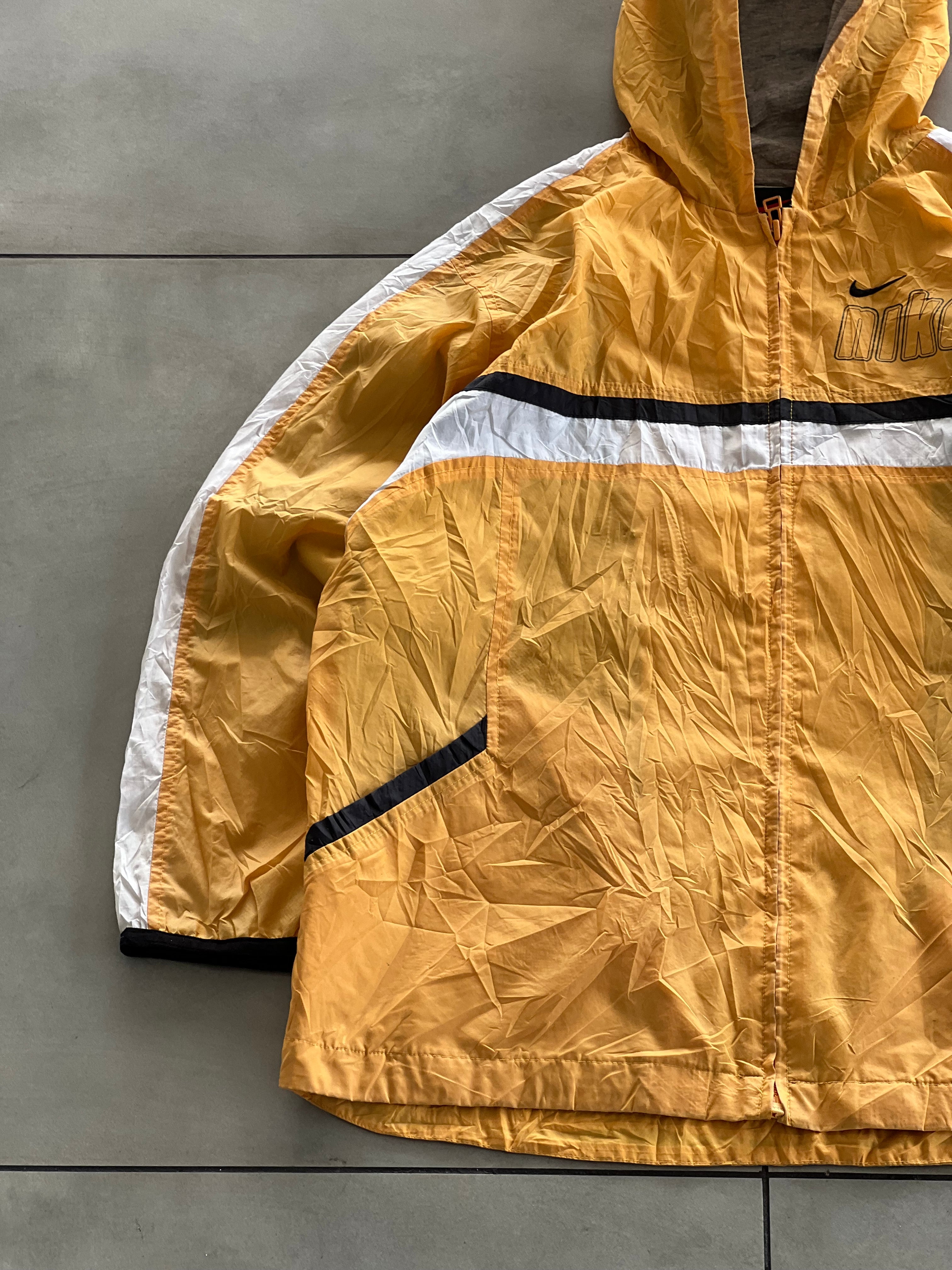 NIKE VTG 90’s YELLOW JACKET-L