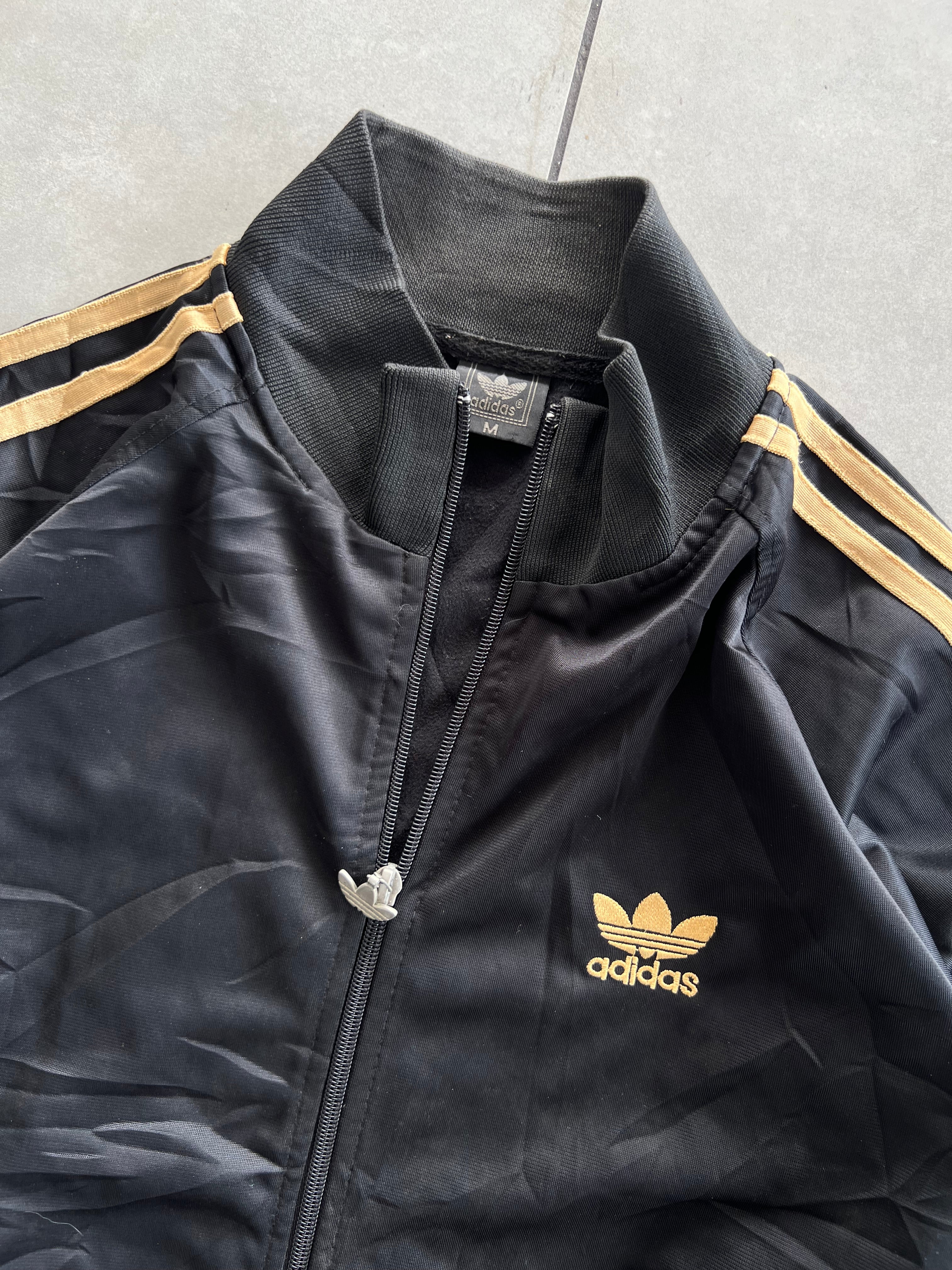 ADIDAS ORGINALS GOLDEN STRIPE VTG JACKET- M