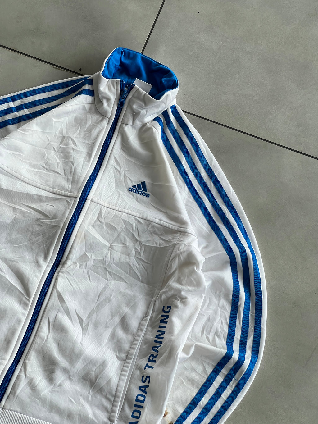 ADIDAS TRAINING STRIPE VTG JACKET- S