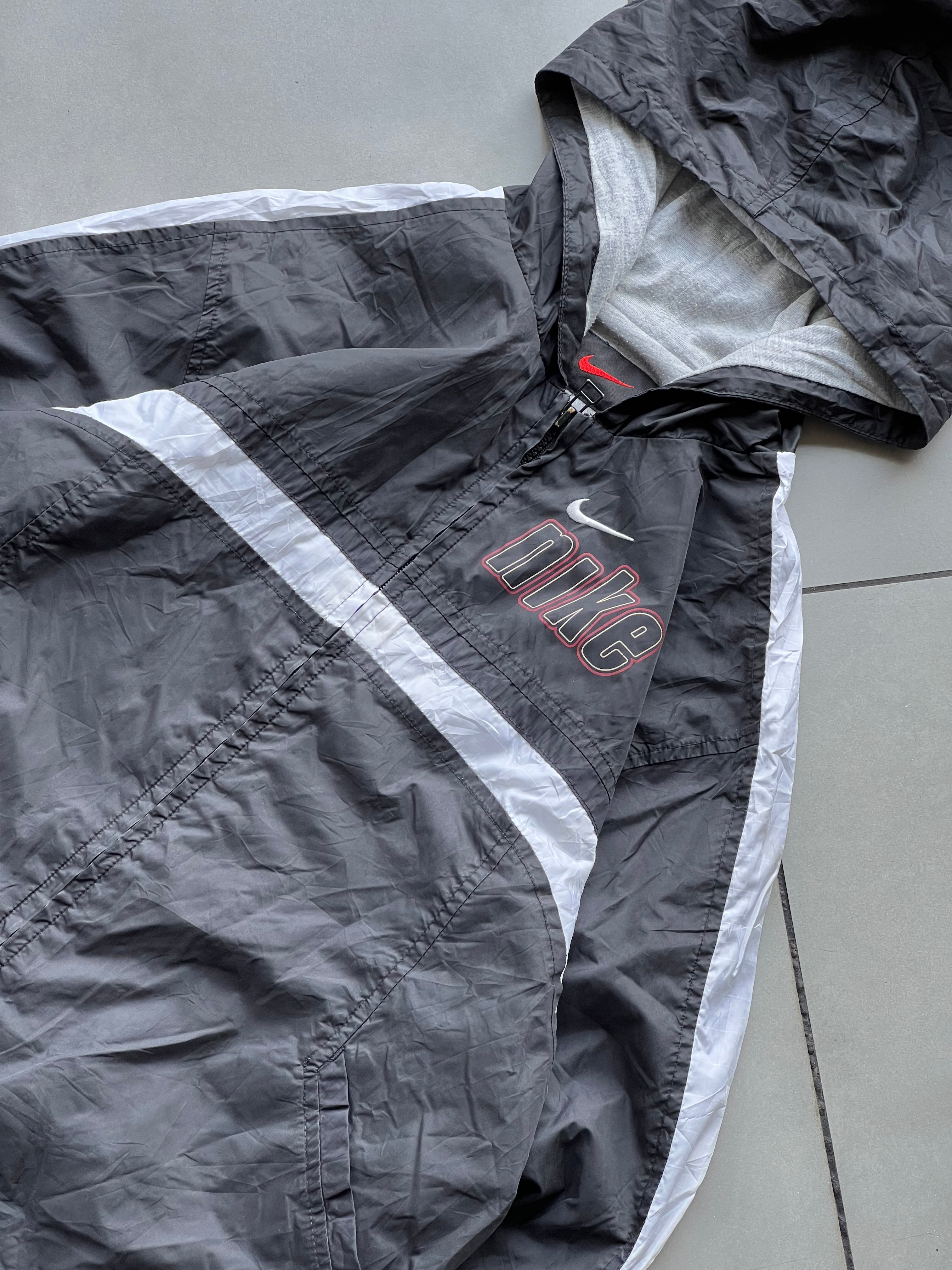 NIKE 90s HOODIDED VTG JACKET-M
