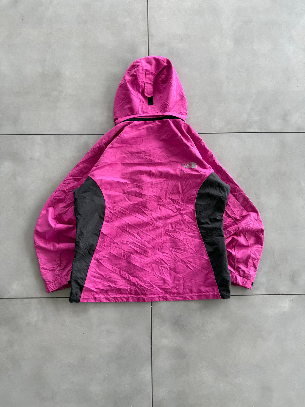 NORTH FACE HOODIE VTG JACKET- L