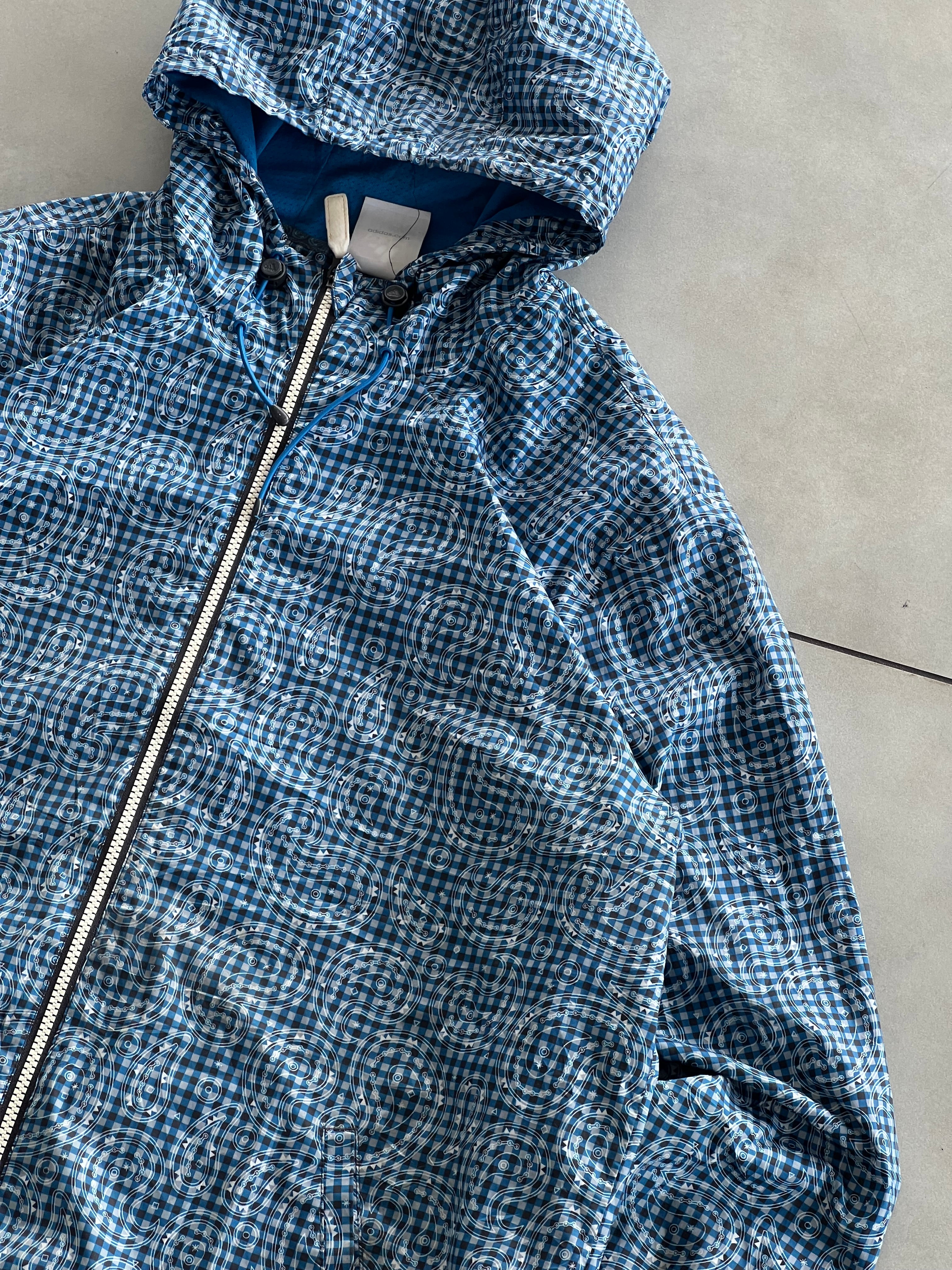 ADIDAS CHECKED HOODIE VITANGE JACKET-L