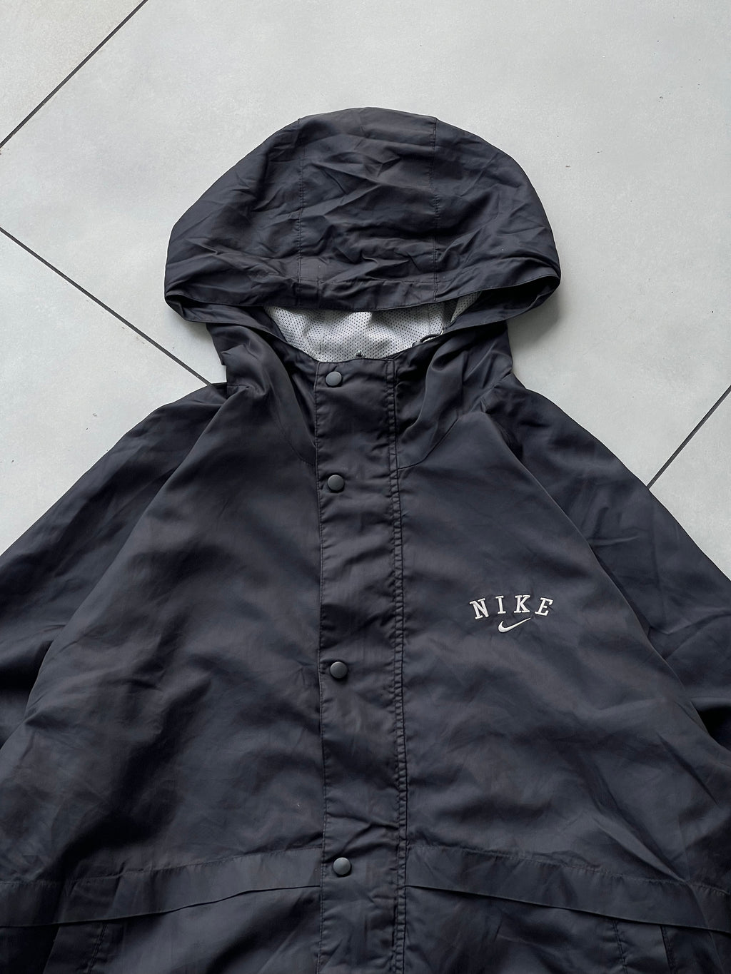 2001-21 NIKE SWOOSH HOODIES VTG JACKET- XL