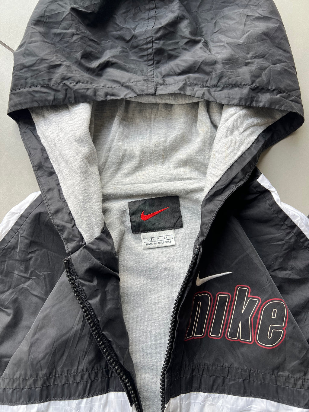 NIKE 90s HOODIDED VTG JACKET-M