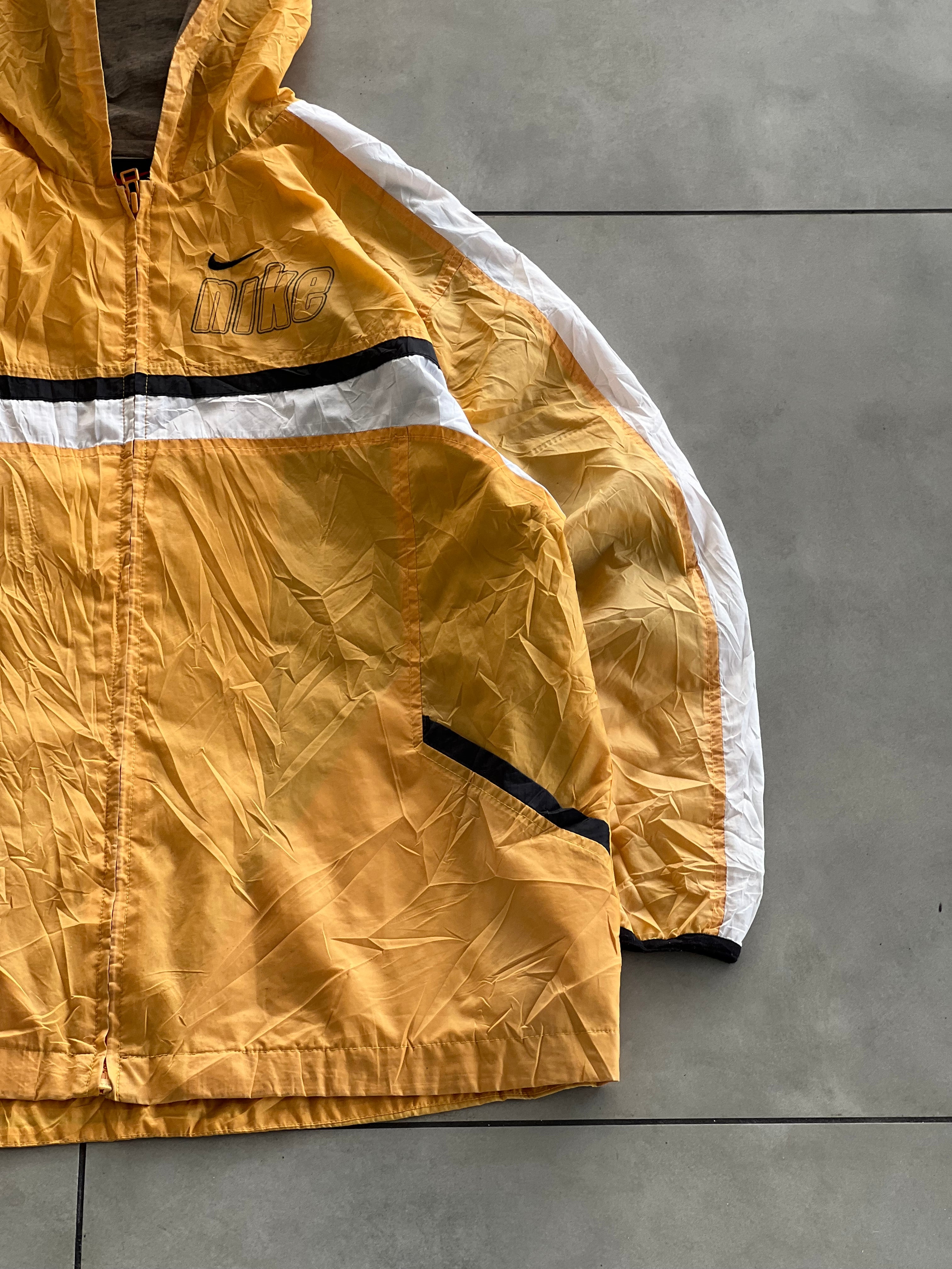 NIKE VTG 90’s YELLOW JACKET-L