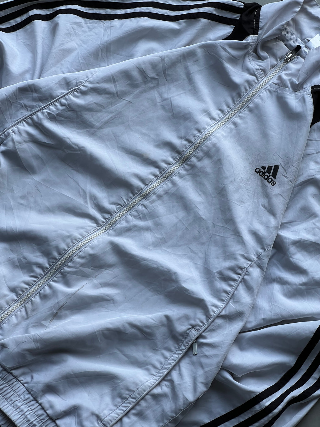 ADIDAS 1980s VINTAGE JACKET-L