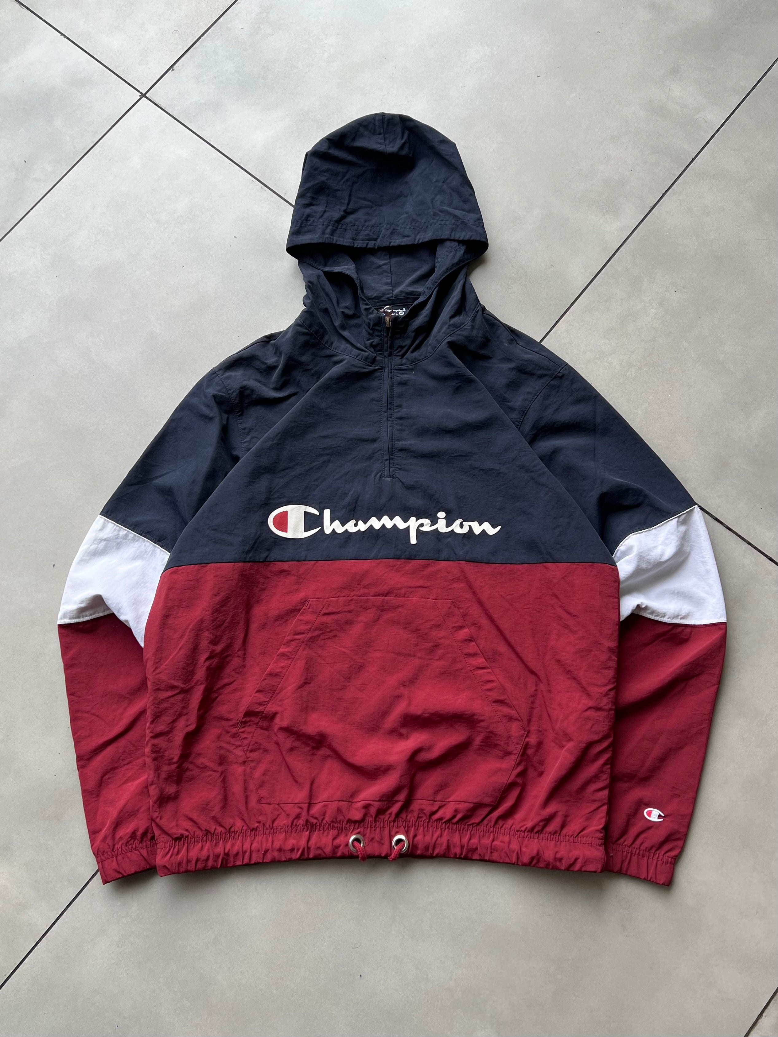 CHAMPIONS HOODIDED VTG JACKET-M
