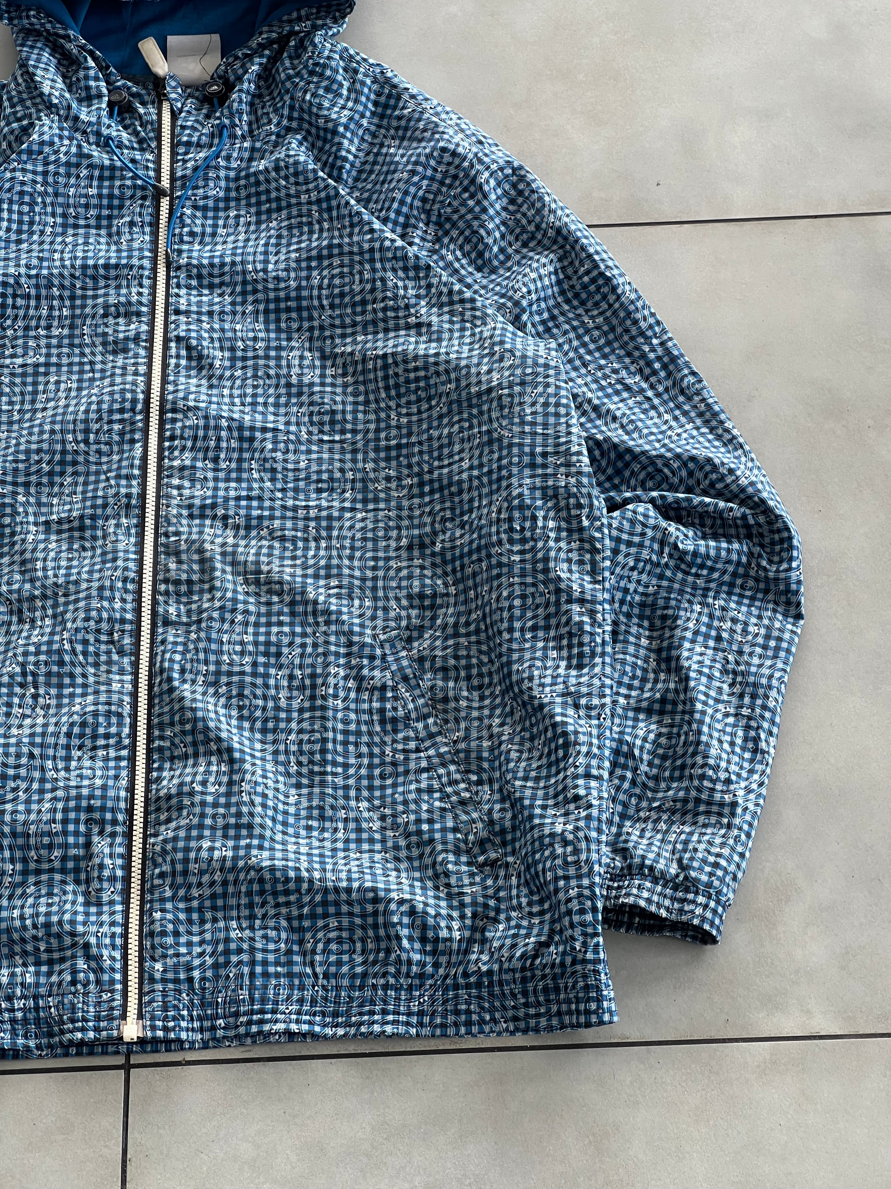 ADIDAS CHECKED HOODIE VITANGE JACKET-L