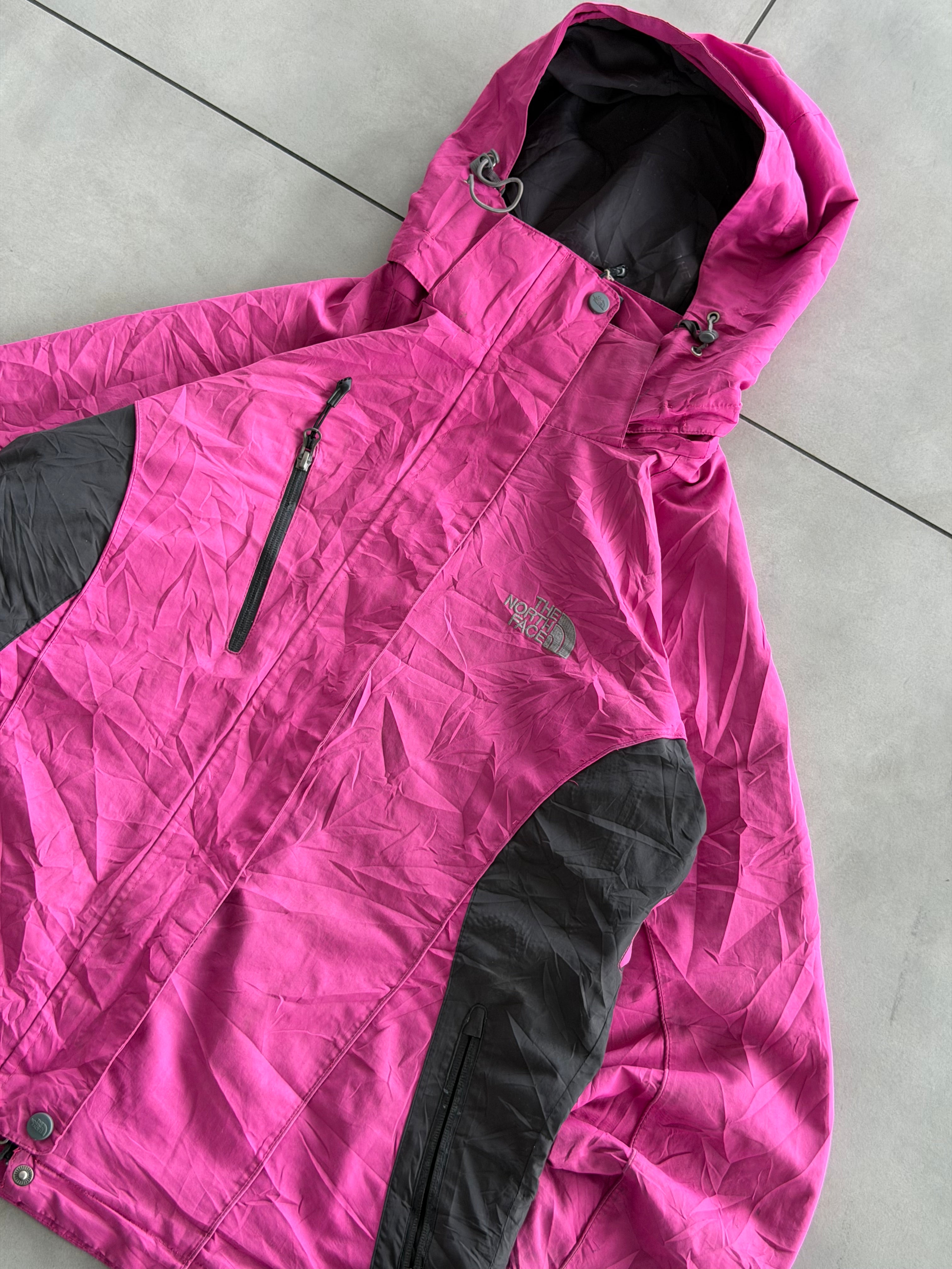 NORTH FACE HOODIE VTG JACKET- L