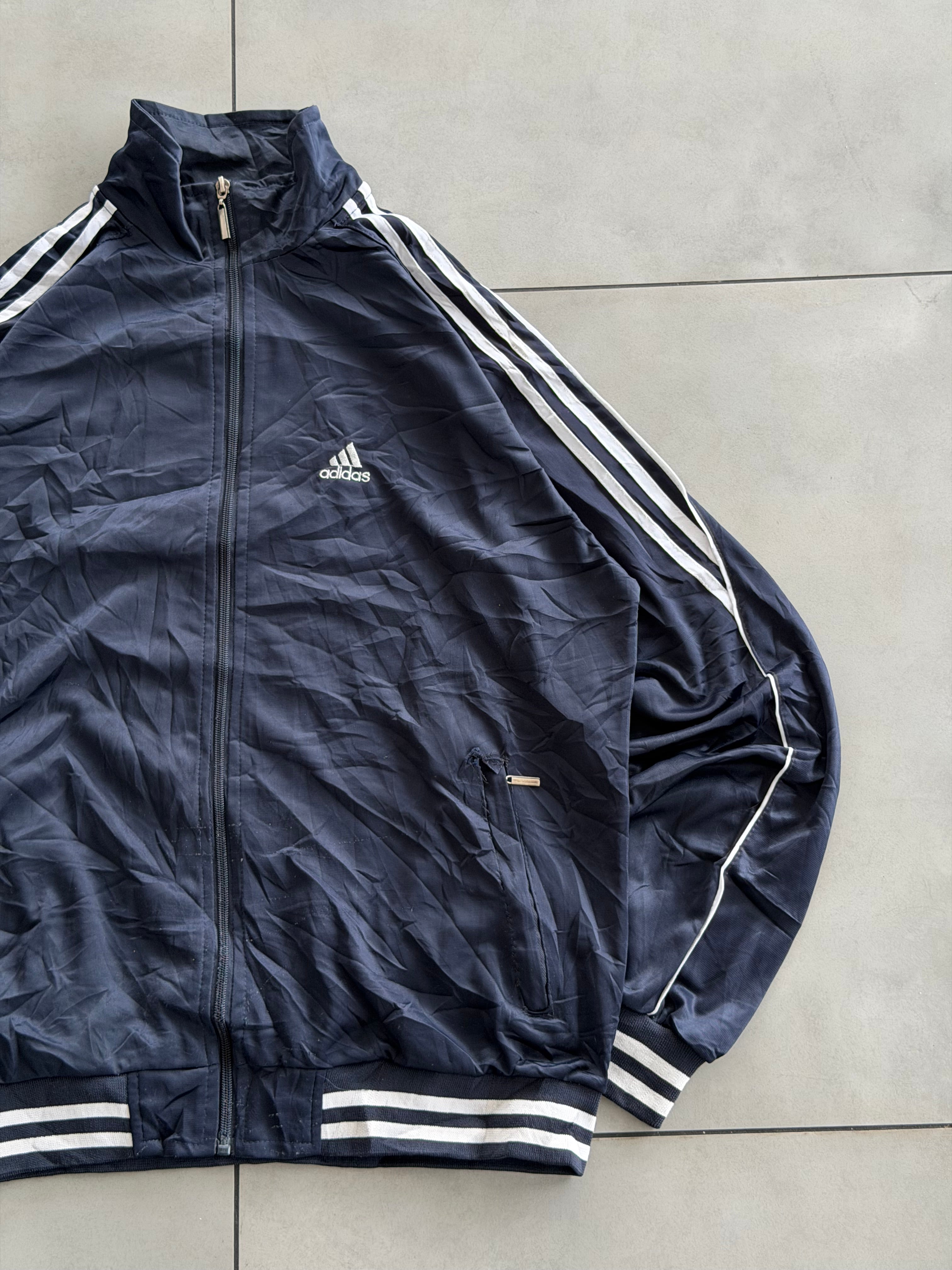 ADIDAS STRIPE VTG JACKET-L