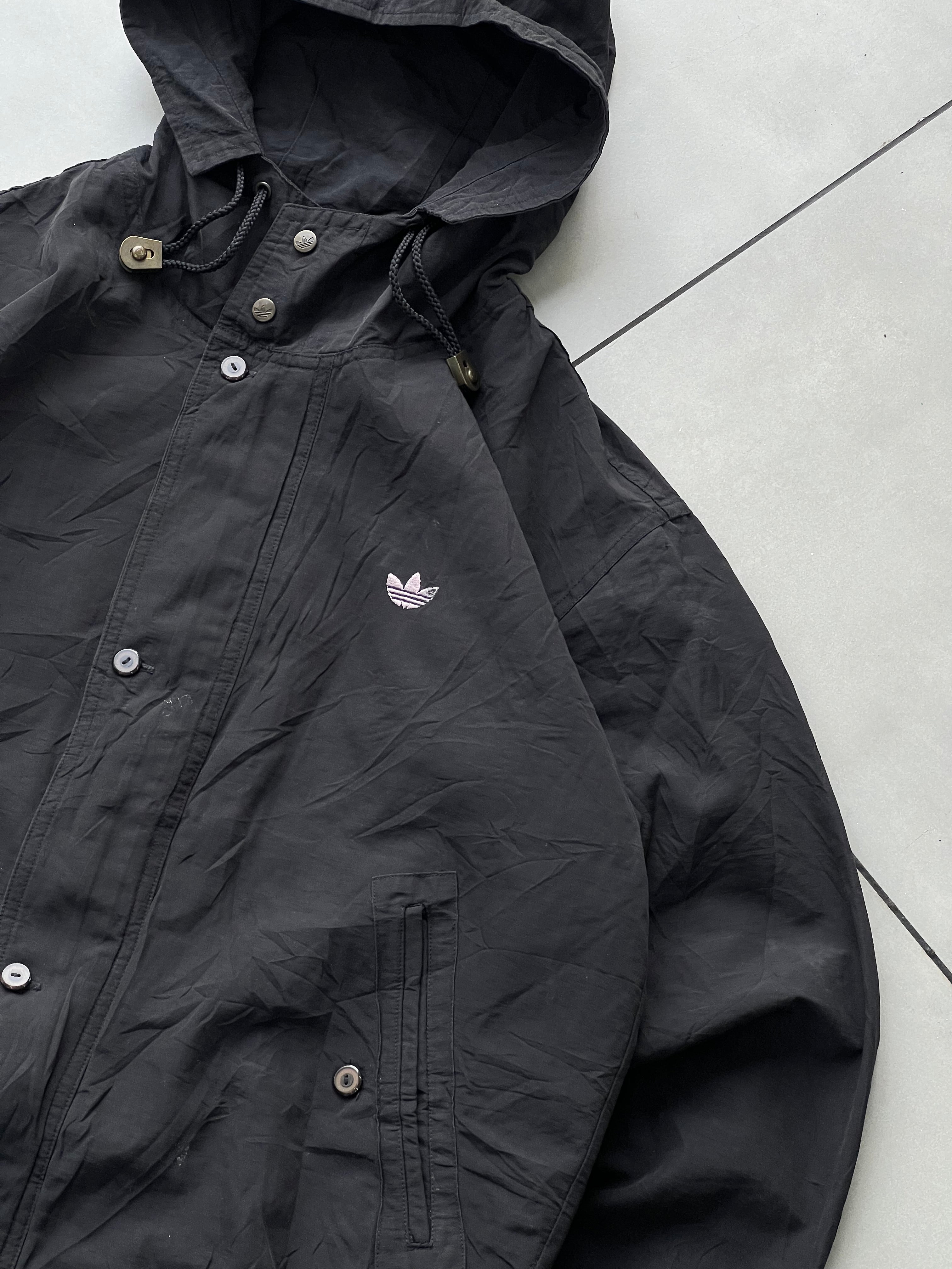ADIDAS VTG HOODIED JACKET- M/L