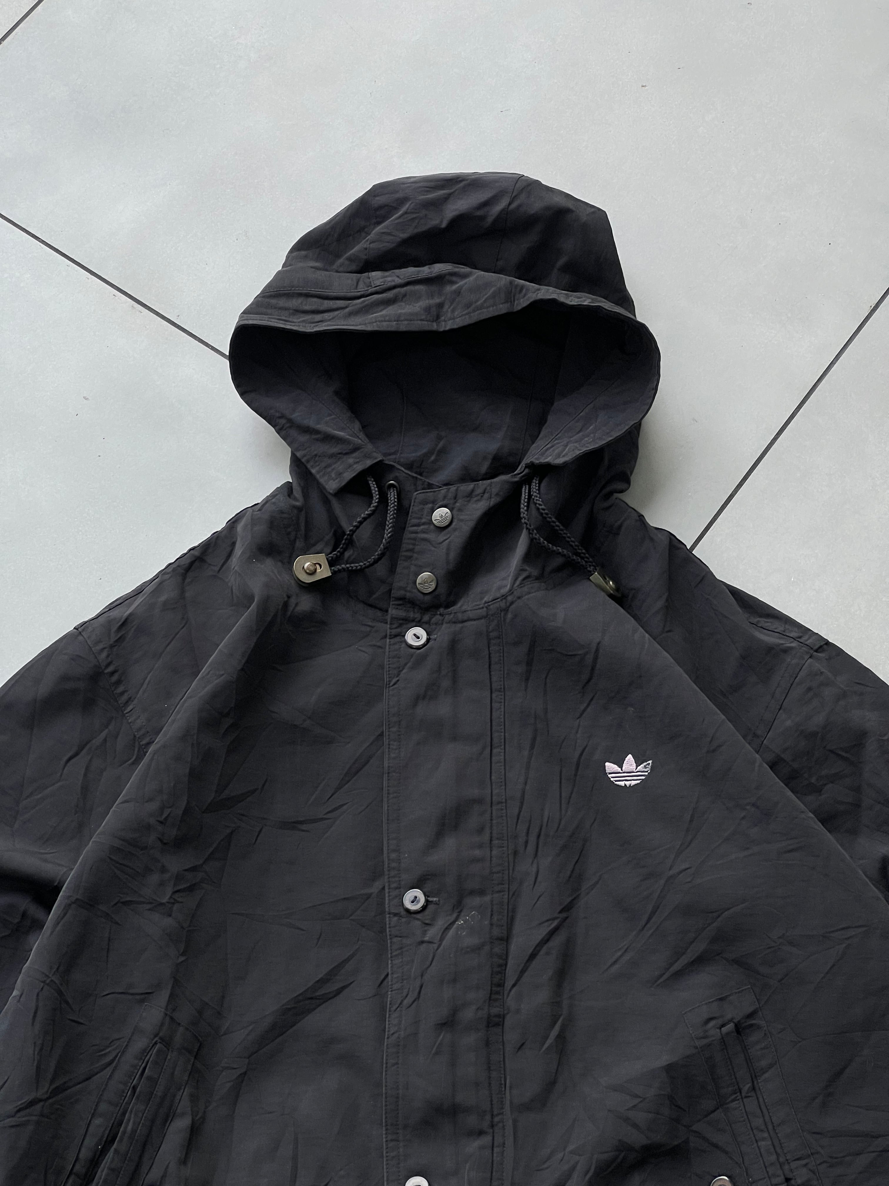 ADIDAS VTG HOODIED JACKET- M/L