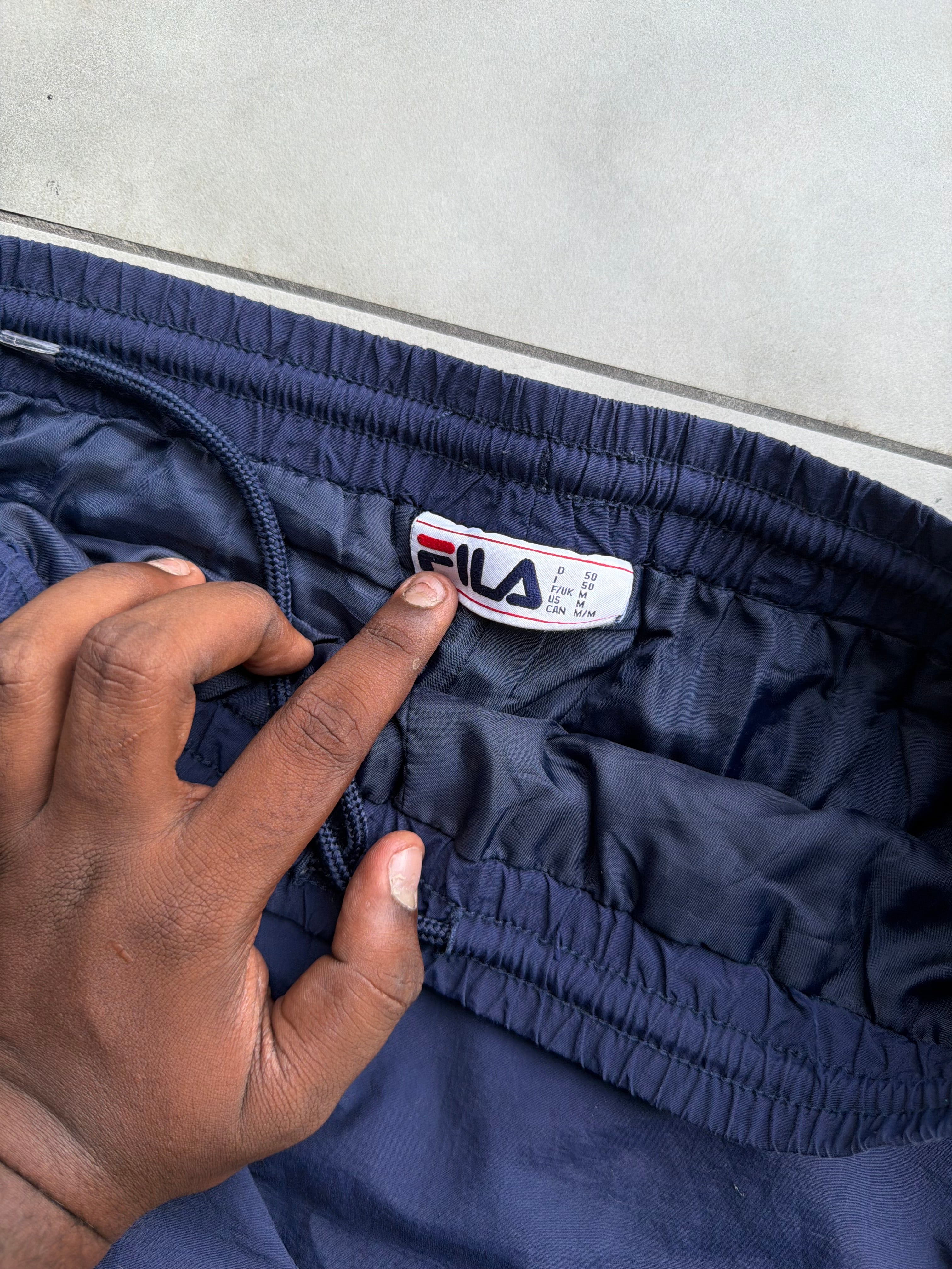 FILA EMBROIDERED VTG TRACK PANT- 31