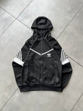 ADIDAS ORINGALS HOODIED VTG JACKET-S