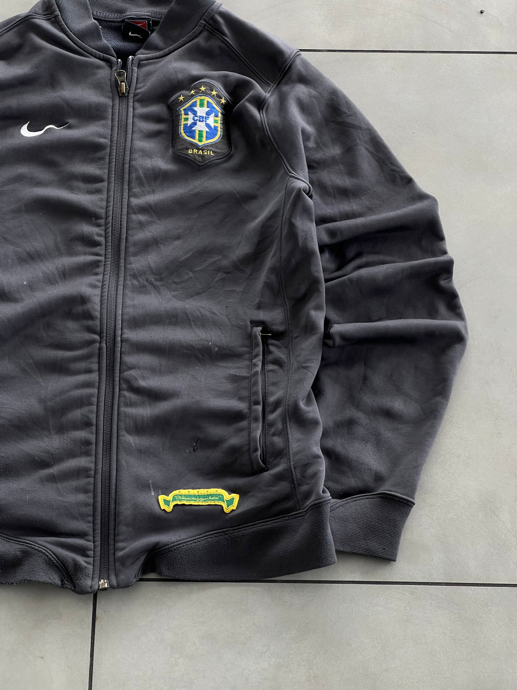 BRAZIL 90’s VTG JACKET- Xs-S