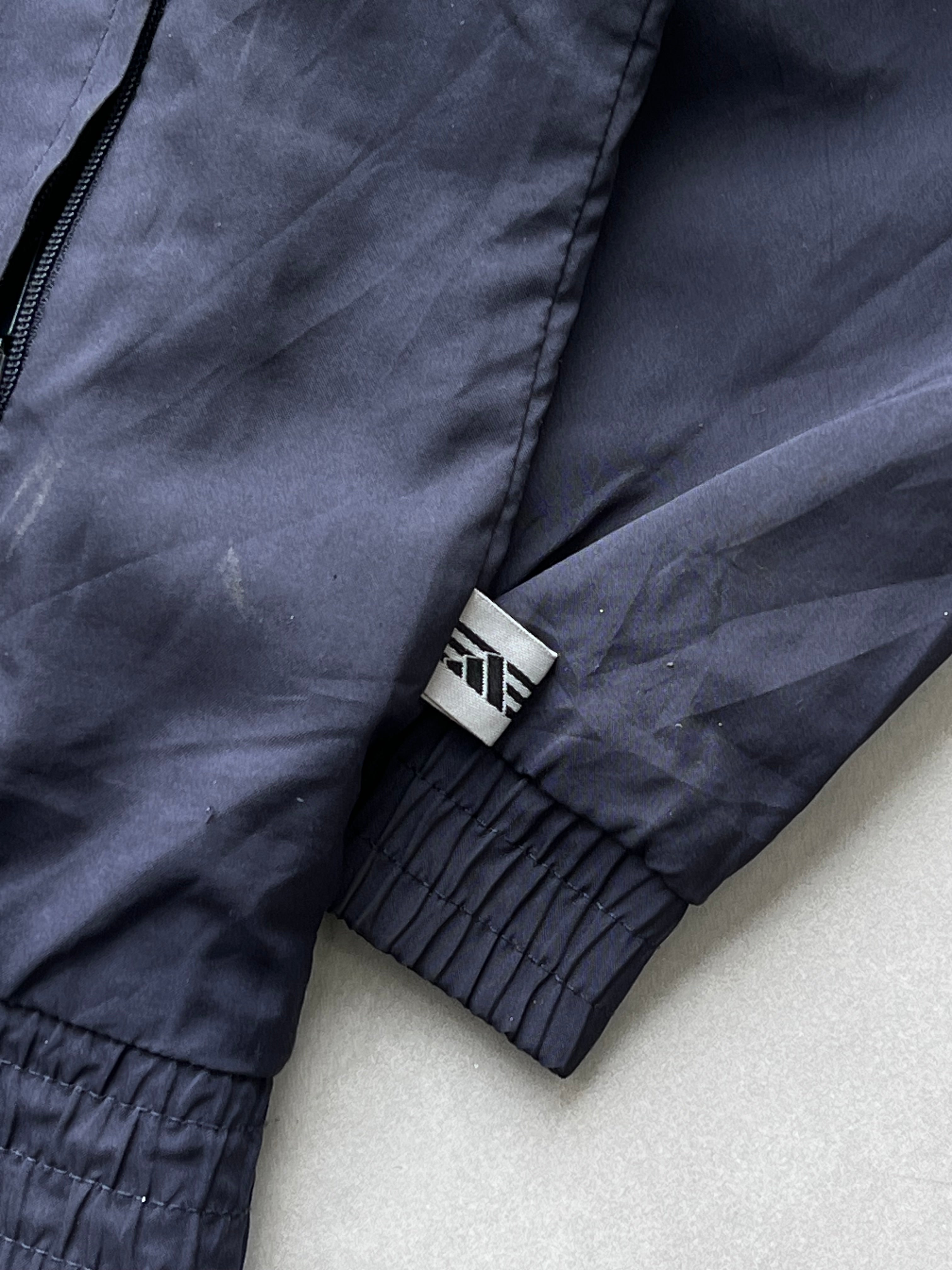 ADIDAS 1990s VTG STRIPE JACKET- L
