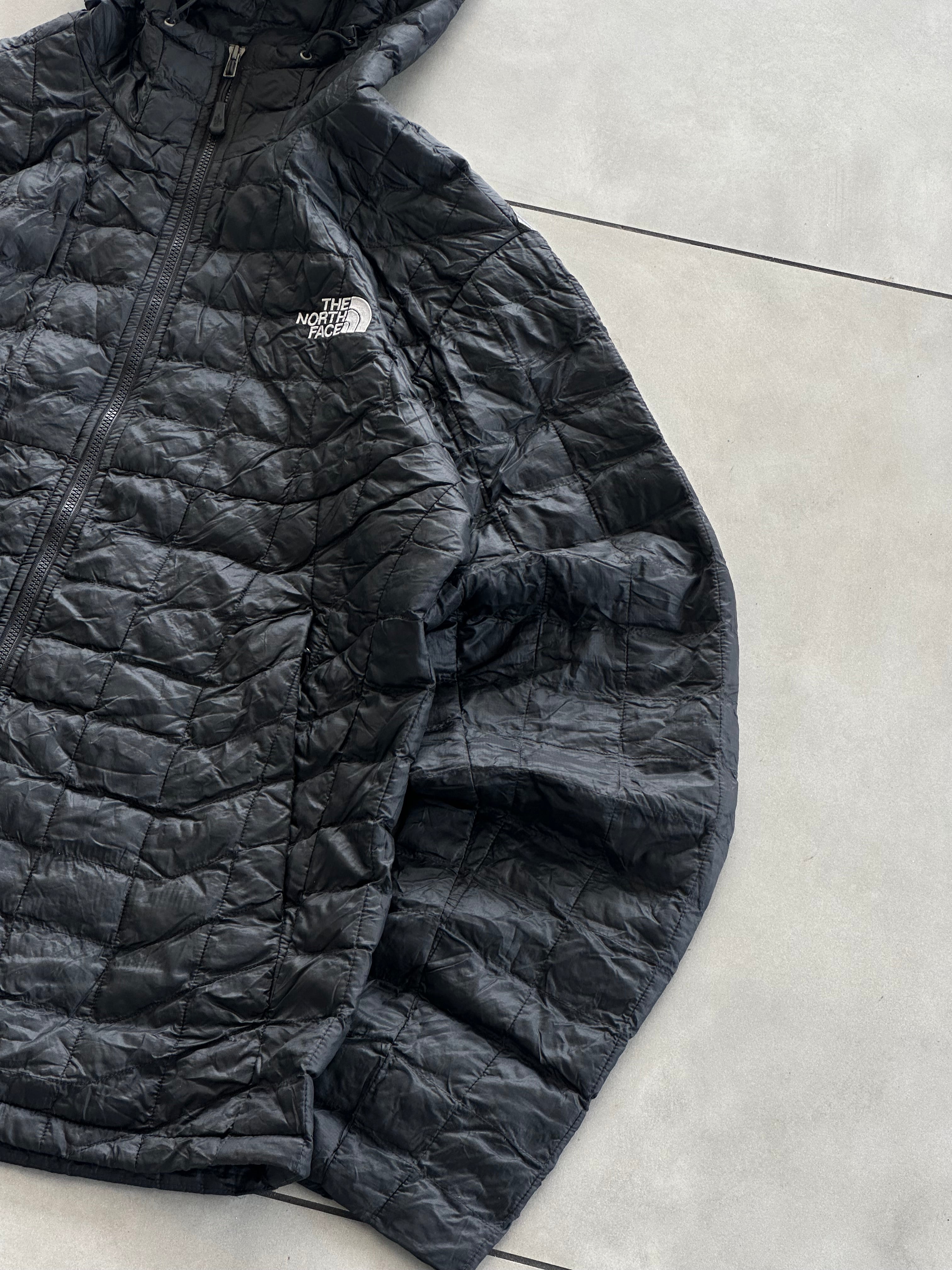 NORTH FACE VINTAGE HOODIE JACKET-S-M