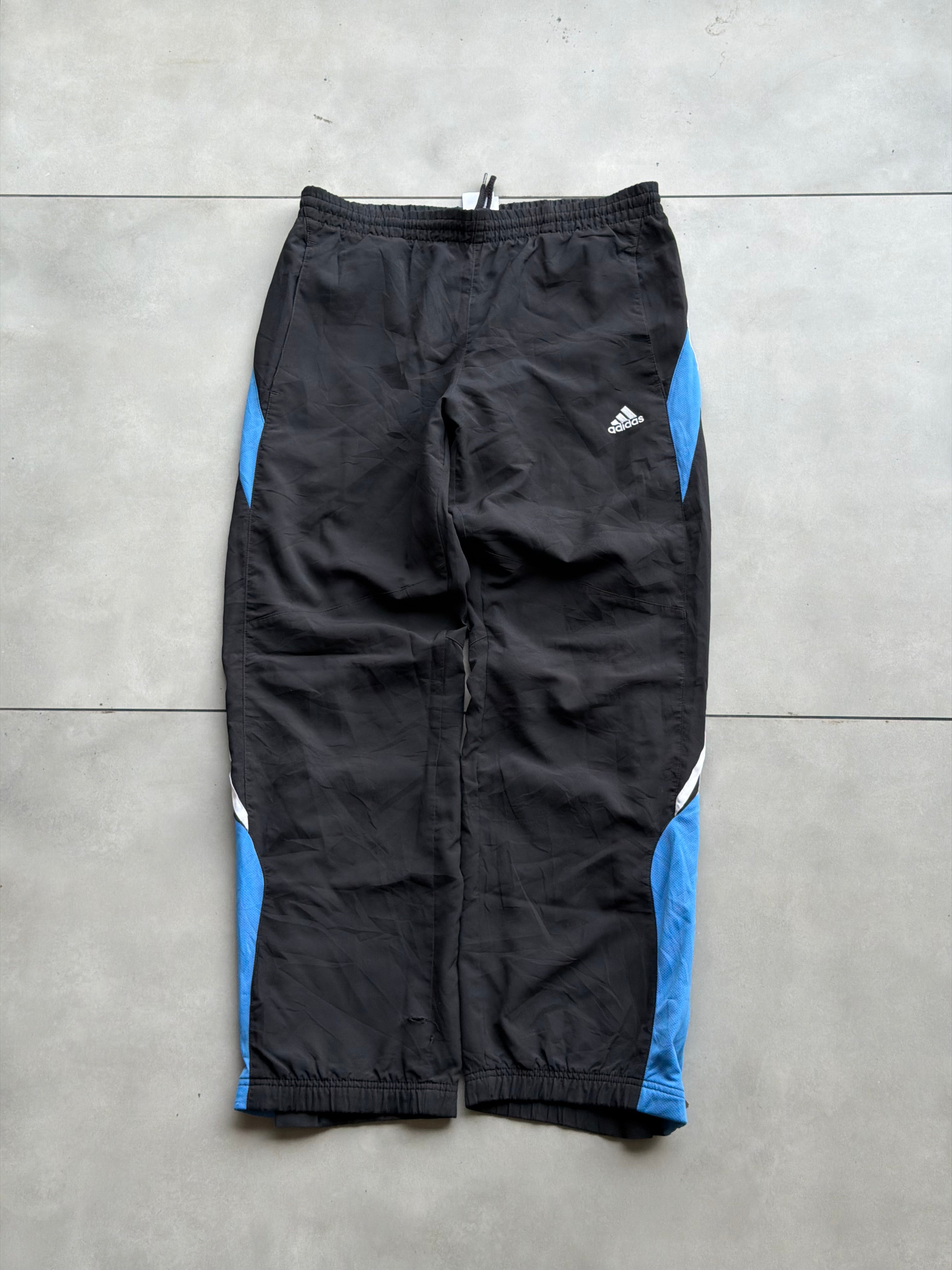 VINTAGE 90’s ADIDAS 3 STRIPE SHELL TRACK PANT- 34