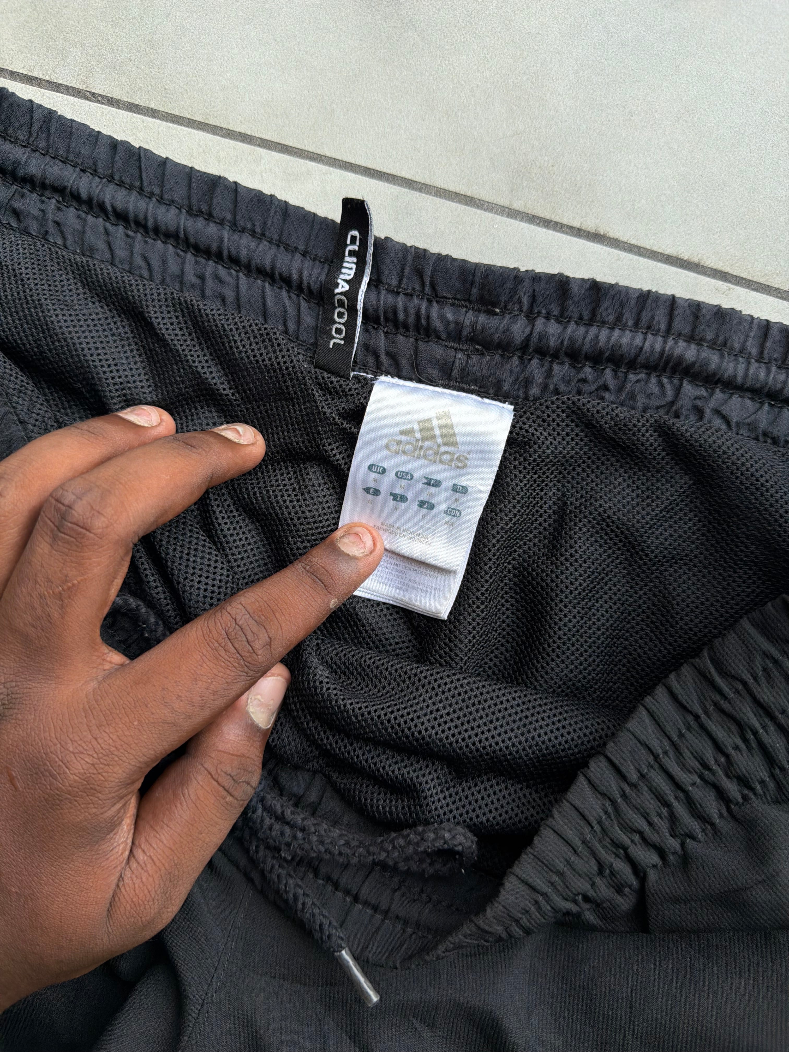 VINTAGE 90’s ADIDAS 3 STRIPE SHELL TRACK PANT- 34