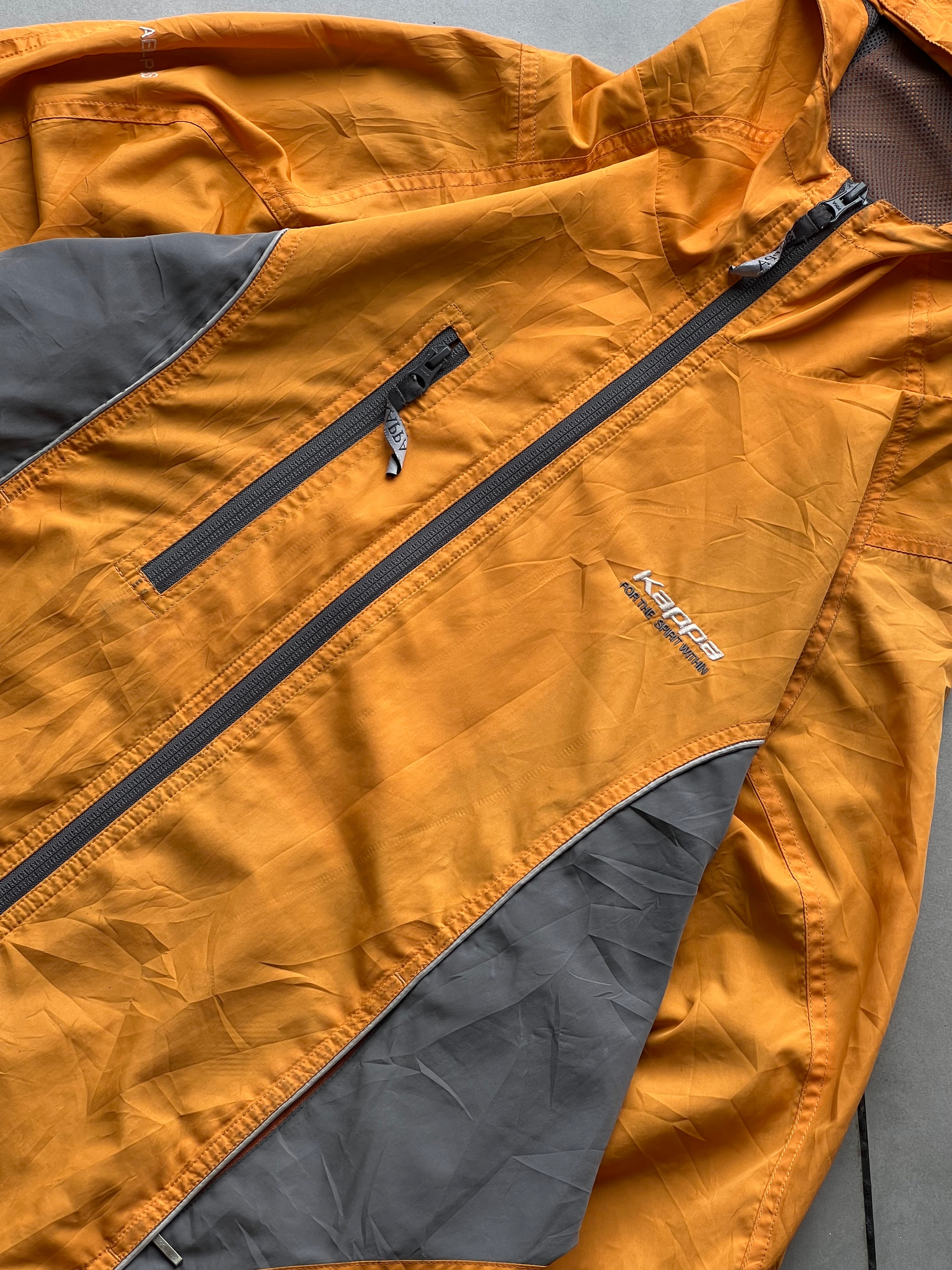 VINTAGE KAPPA HOODIDED MOG JACKET-M