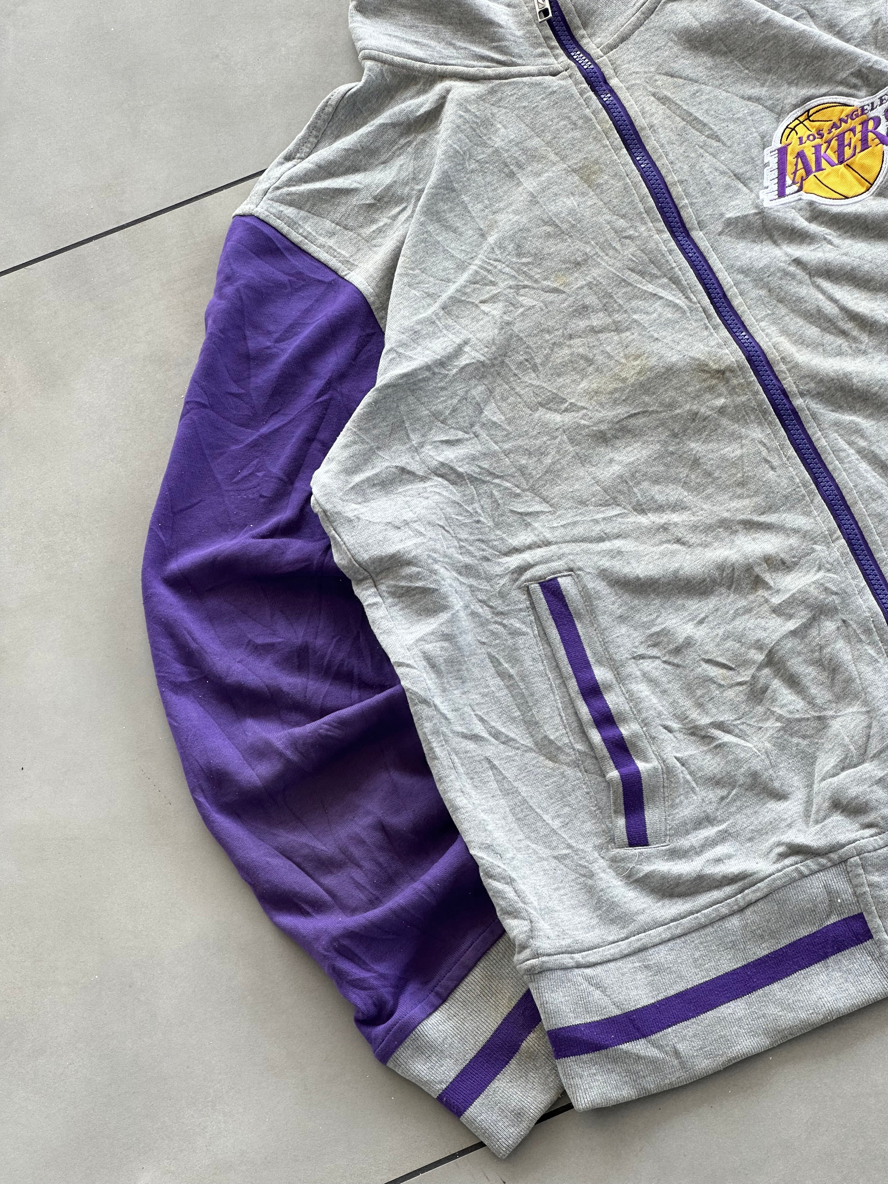 LOSE ANGELS LAKERS FULL-ZIP JACKET- L